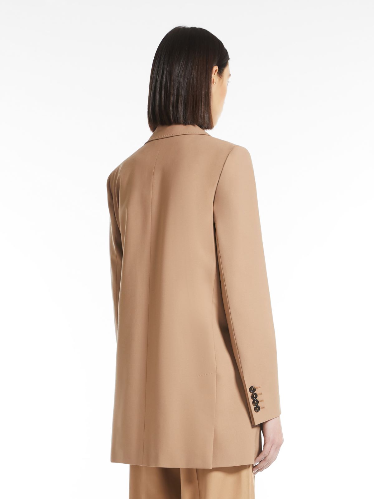 Wool blazer - HAZELNUT BROWN - Max Mara - 3