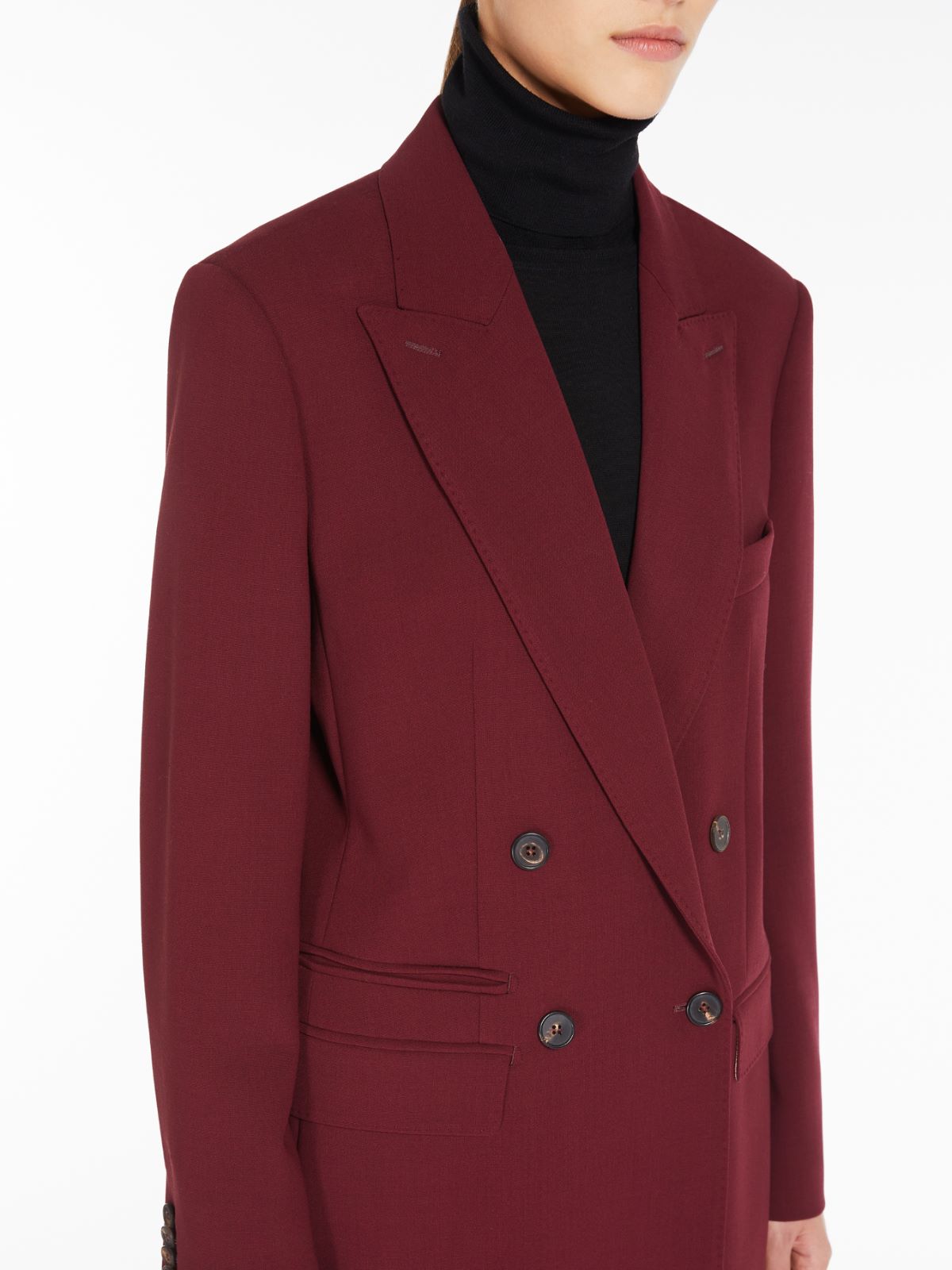 Wool blazer - RED - Max Mara - 4