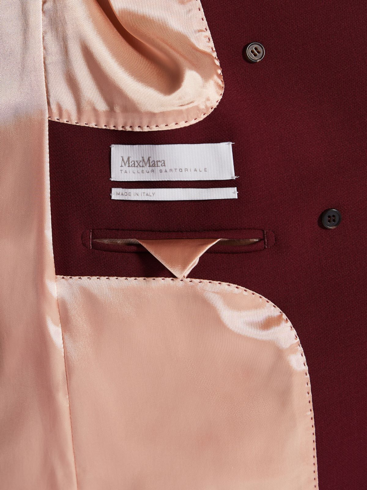 Wool blazer - RED - Max Mara - 5