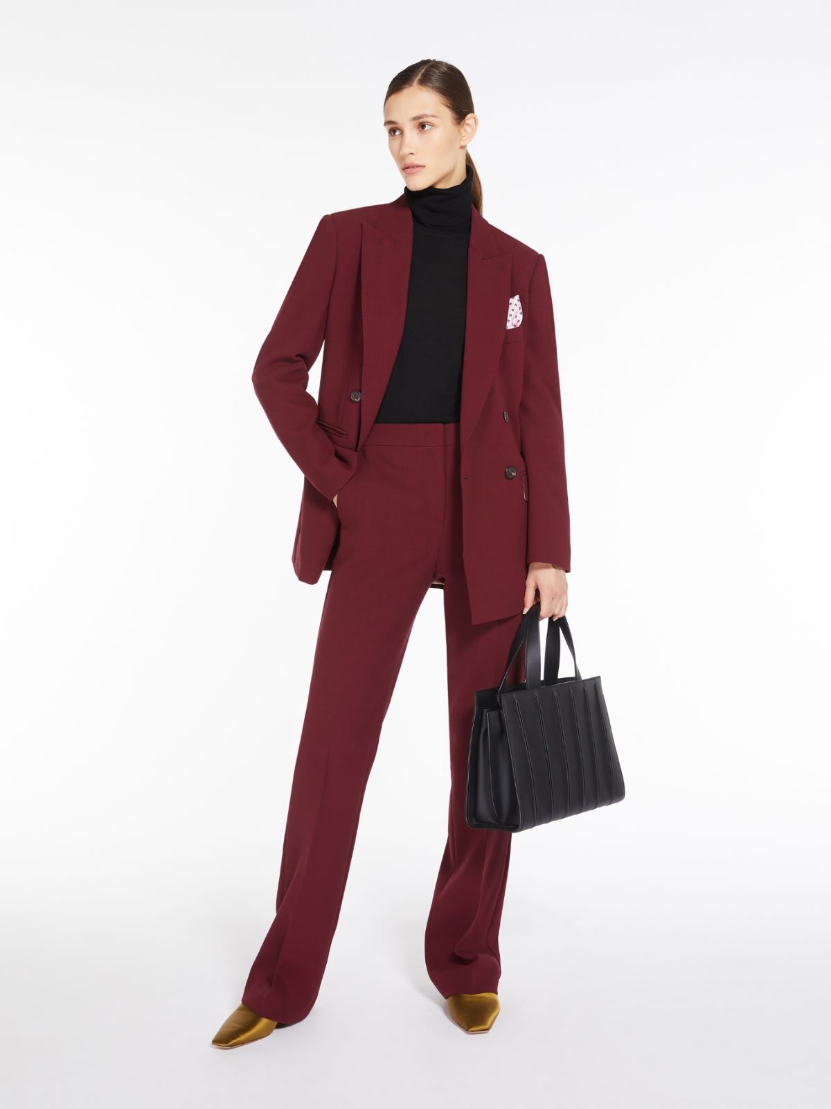Wool blazer - RED - Max Mara