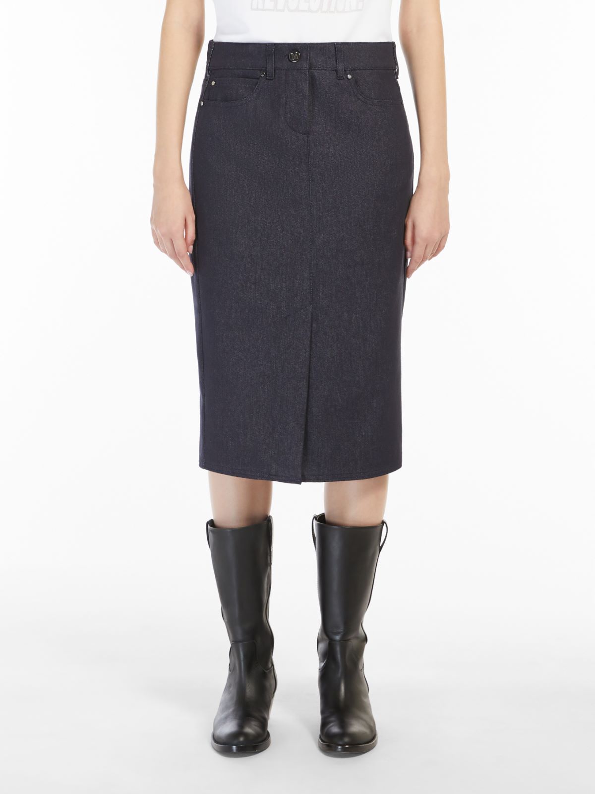Cotton skirt - ULTRAMARINE - Max Mara - 2