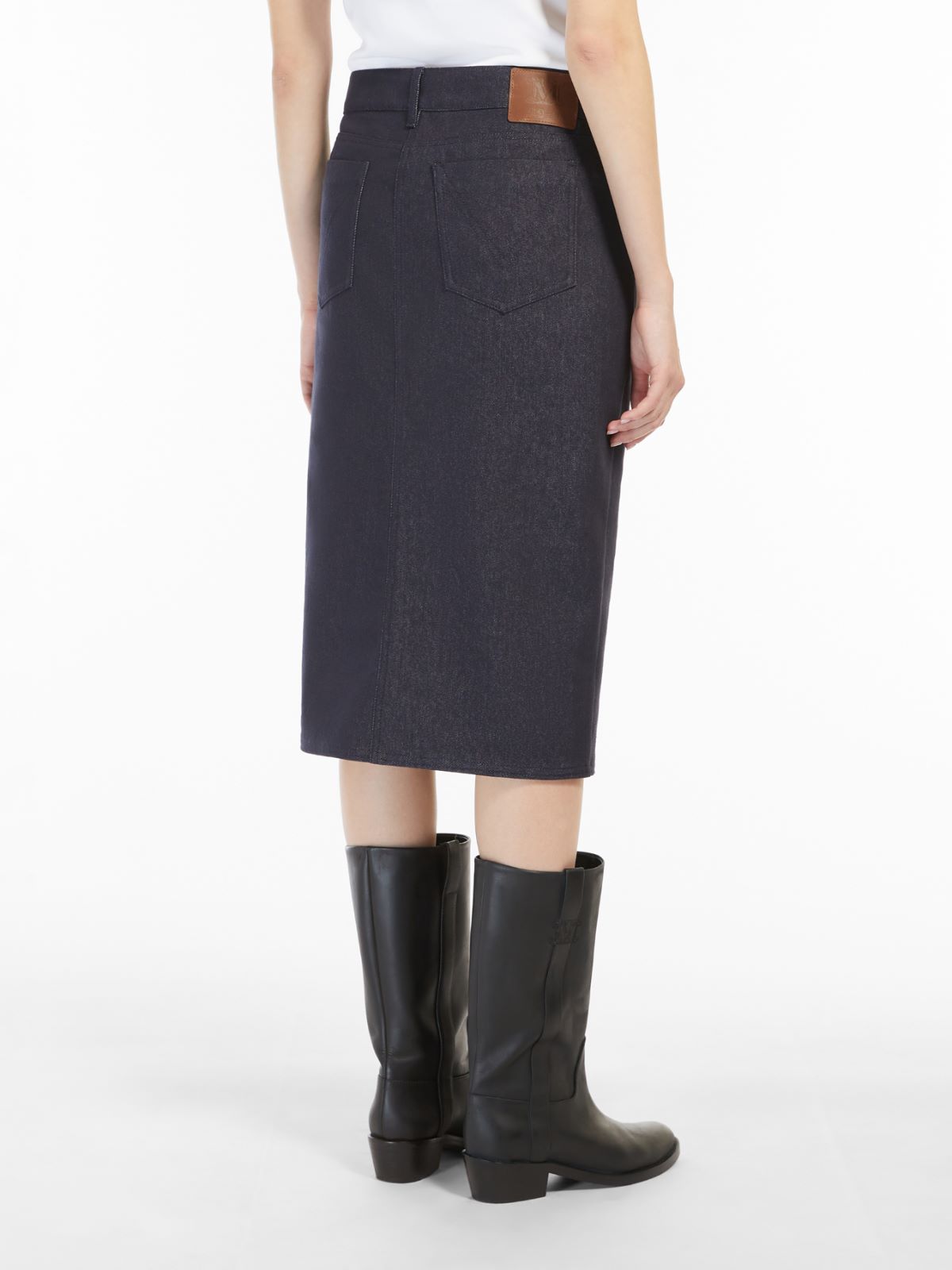 Cotton skirt - ULTRAMARINE - Max Mara - 3
