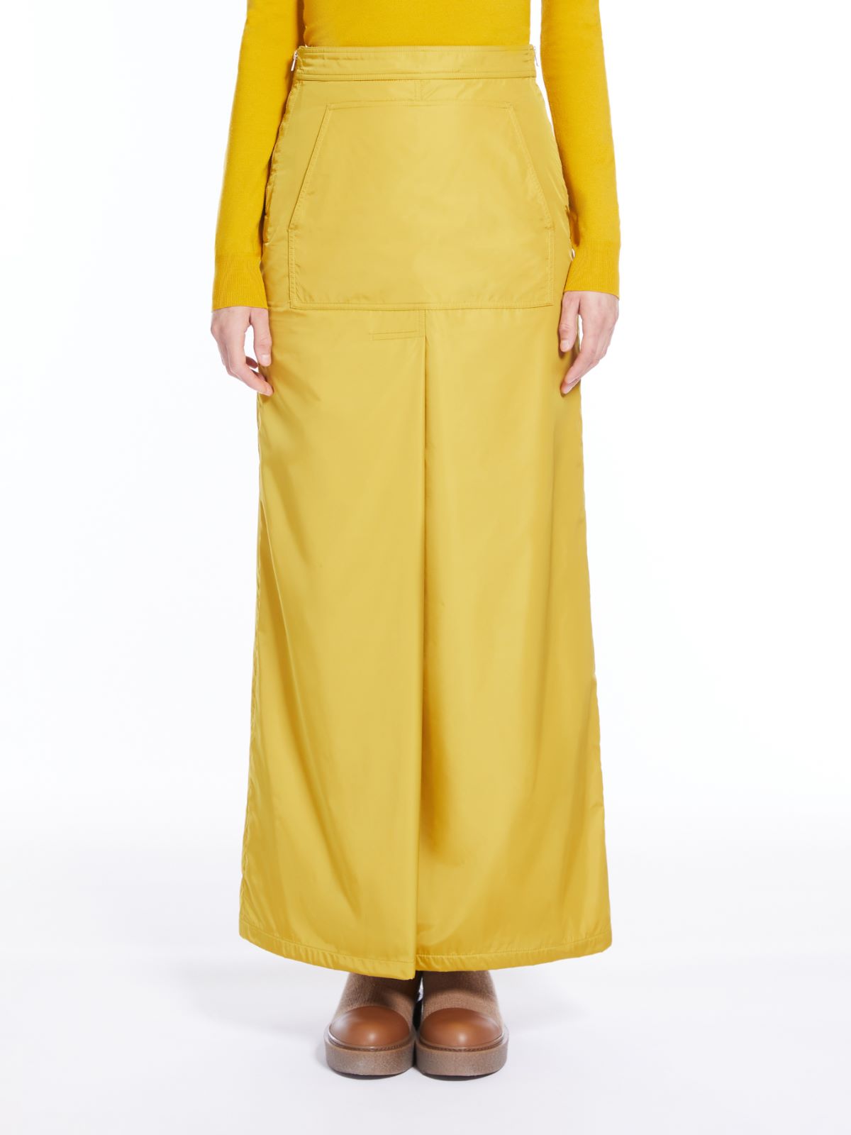 Technical nylon skirt - YELLOW - Max Mara - 2