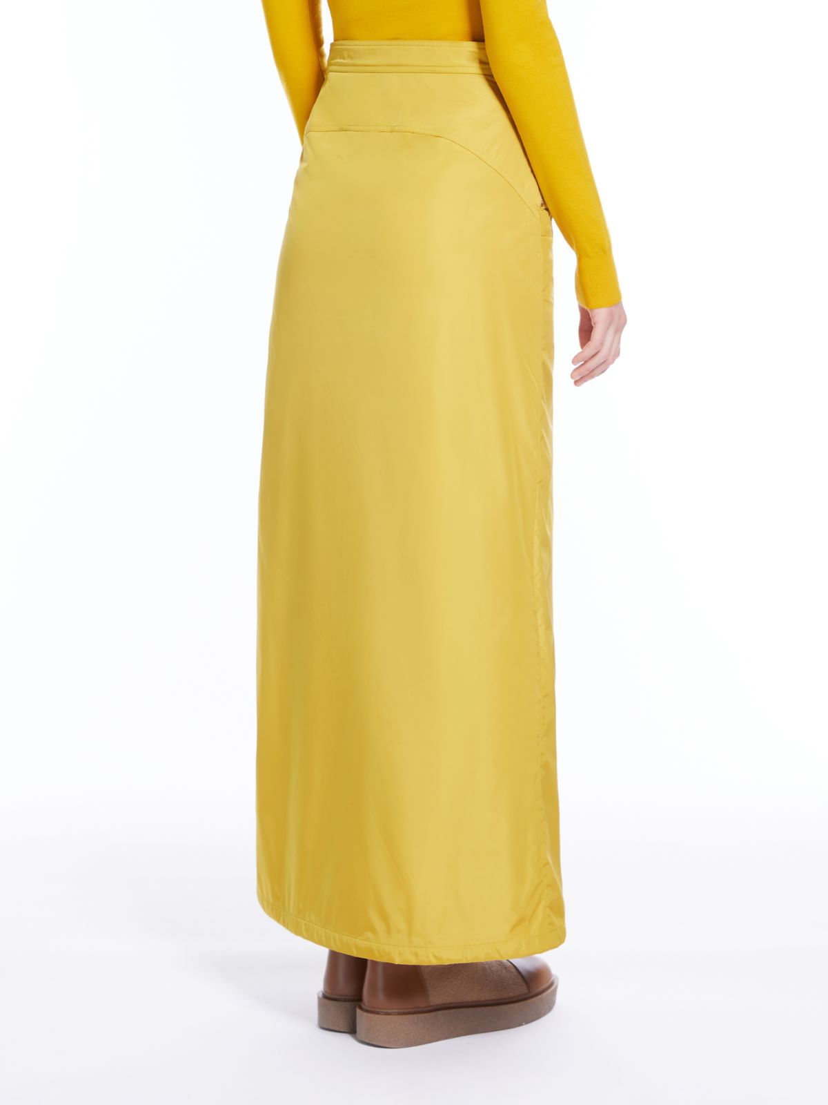 Technical nylon skirt - YELLOW - Max Mara - 3