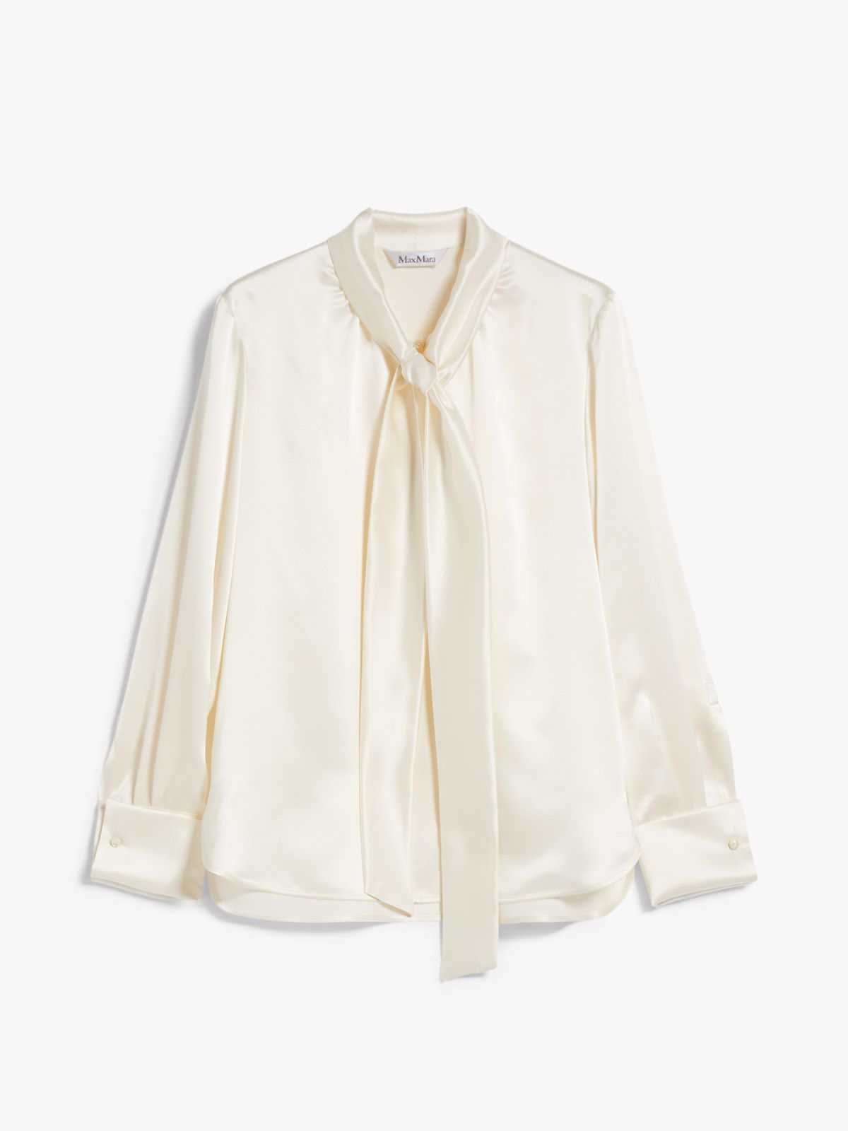 Camisa de raso de seda | Max Mara