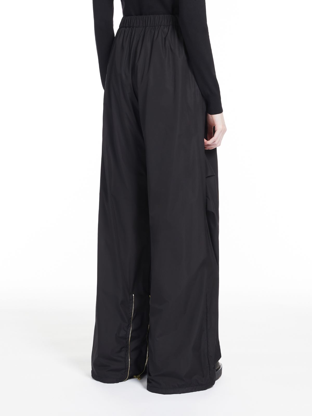 Technical nylon trousers - BLACK - Max Mara - 3