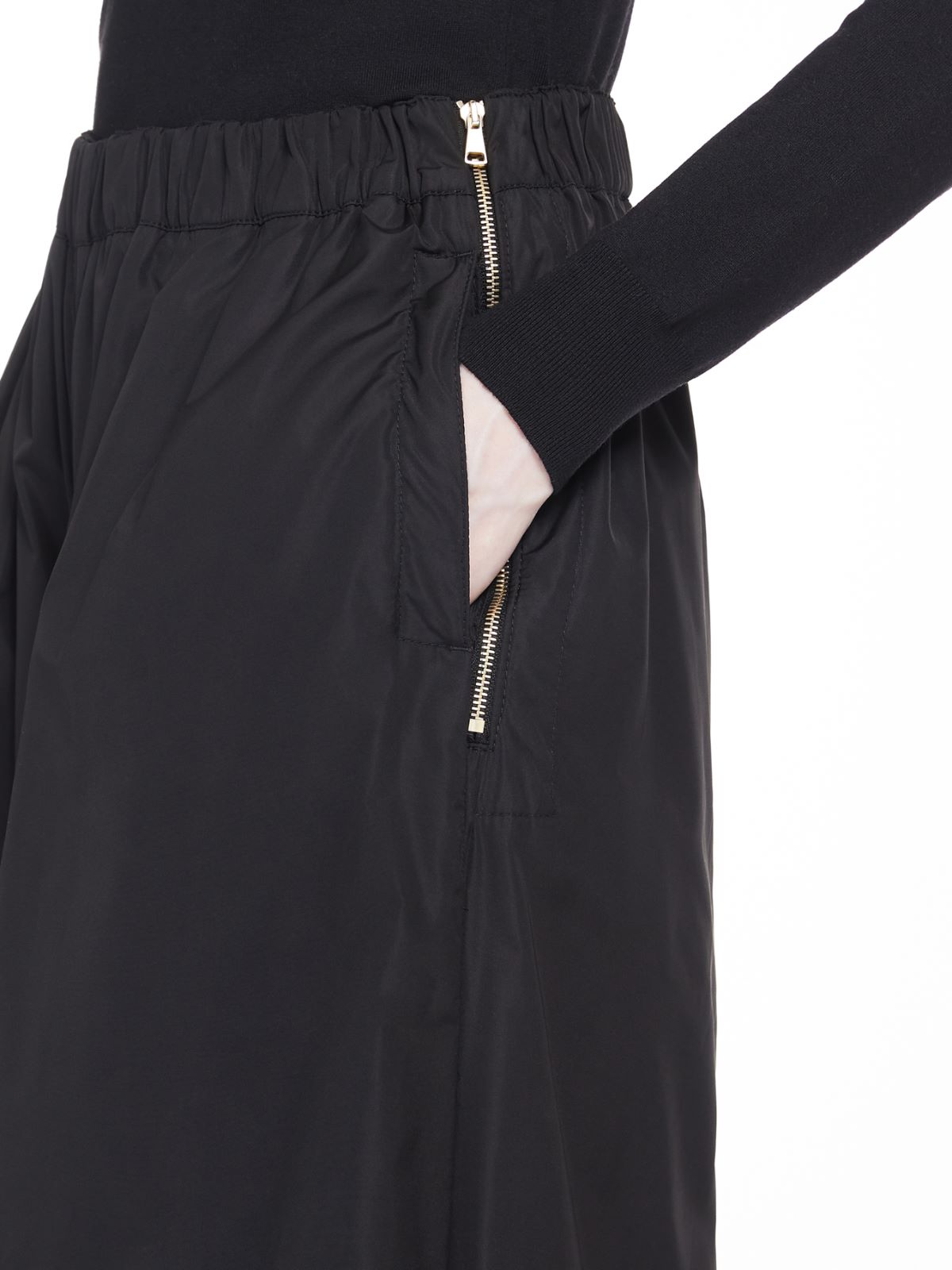 Technical nylon trousers - BLACK - Max Mara - 4