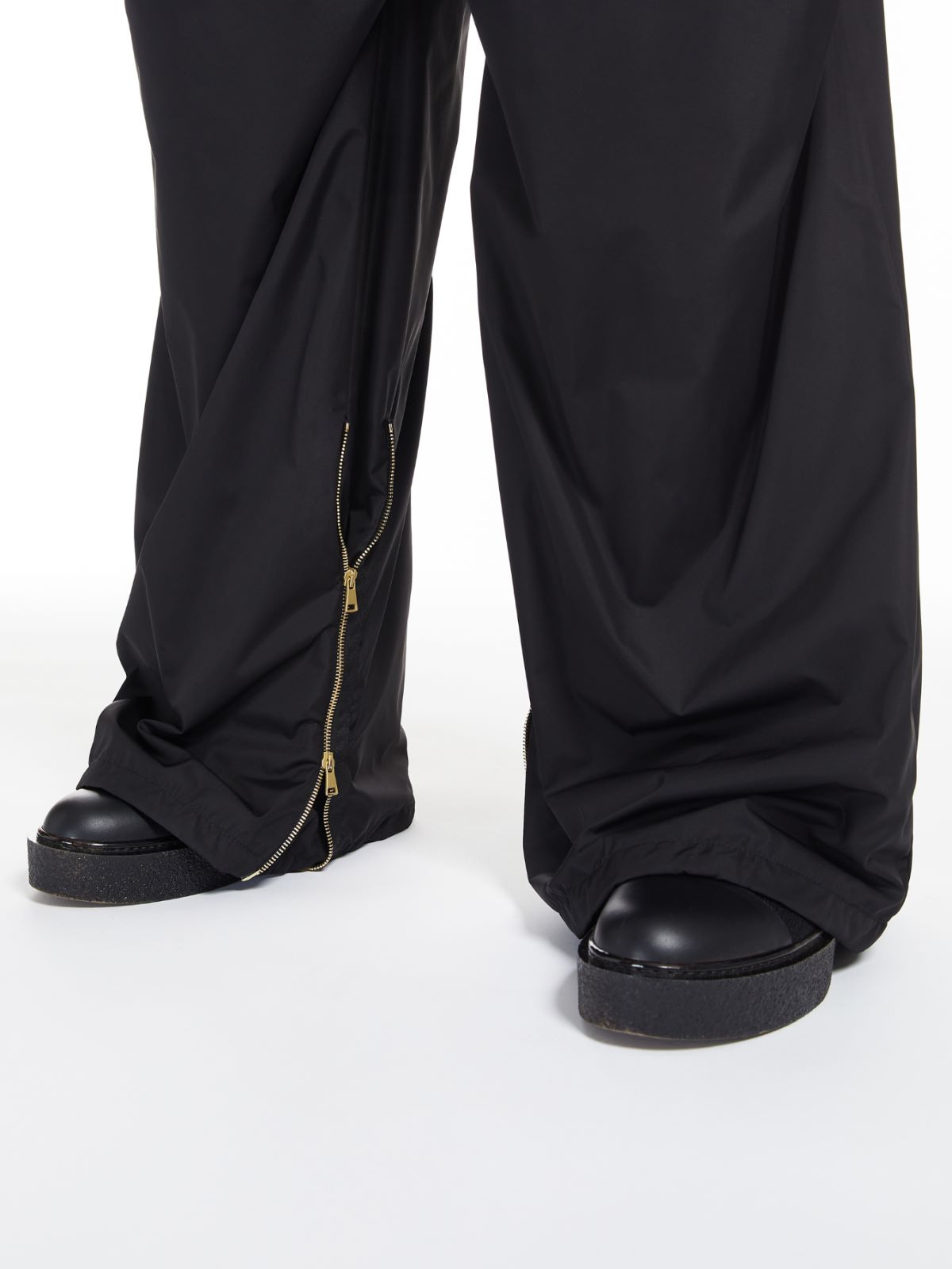 Technical nylon trousers - BLACK - Max Mara - 5