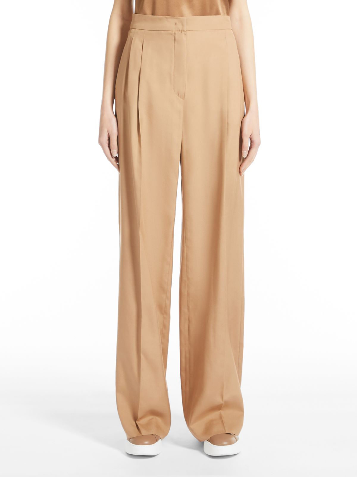 Hose aus Seidencanvas - KAMEL - Max Mara - 2