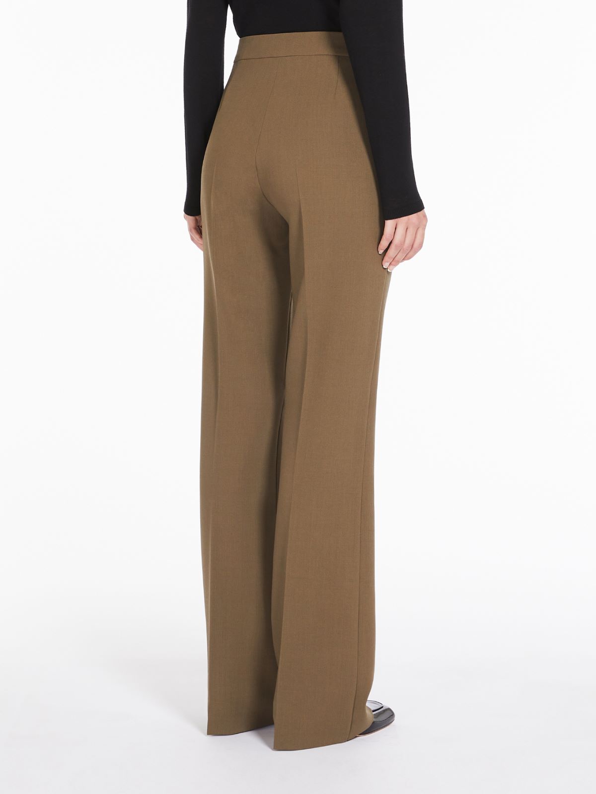 Wool trousers - KAKI - Max Mara - 3