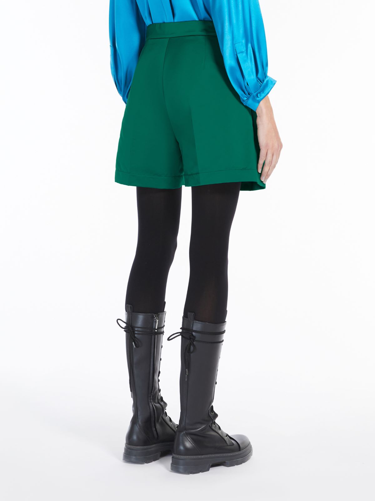 Duchesse shorts - EMERALD - Max Mara - 3