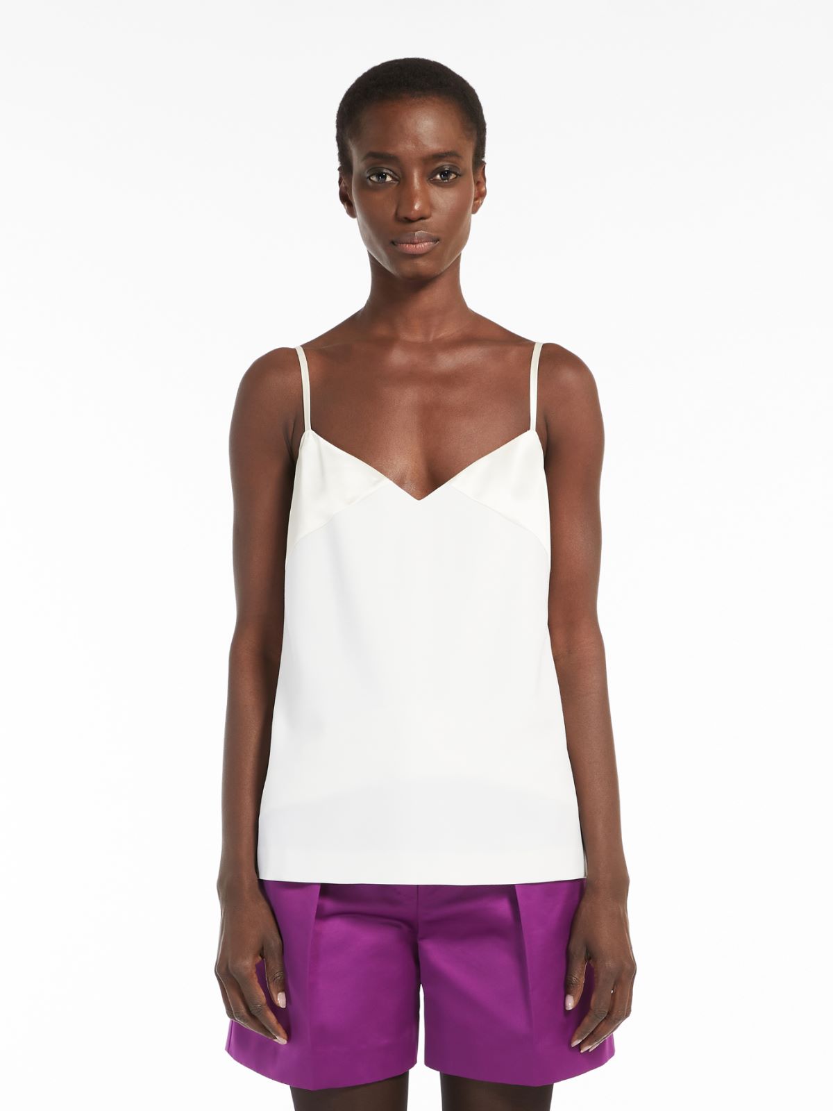 Granite-wool top - WHITE - Max Mara - 2