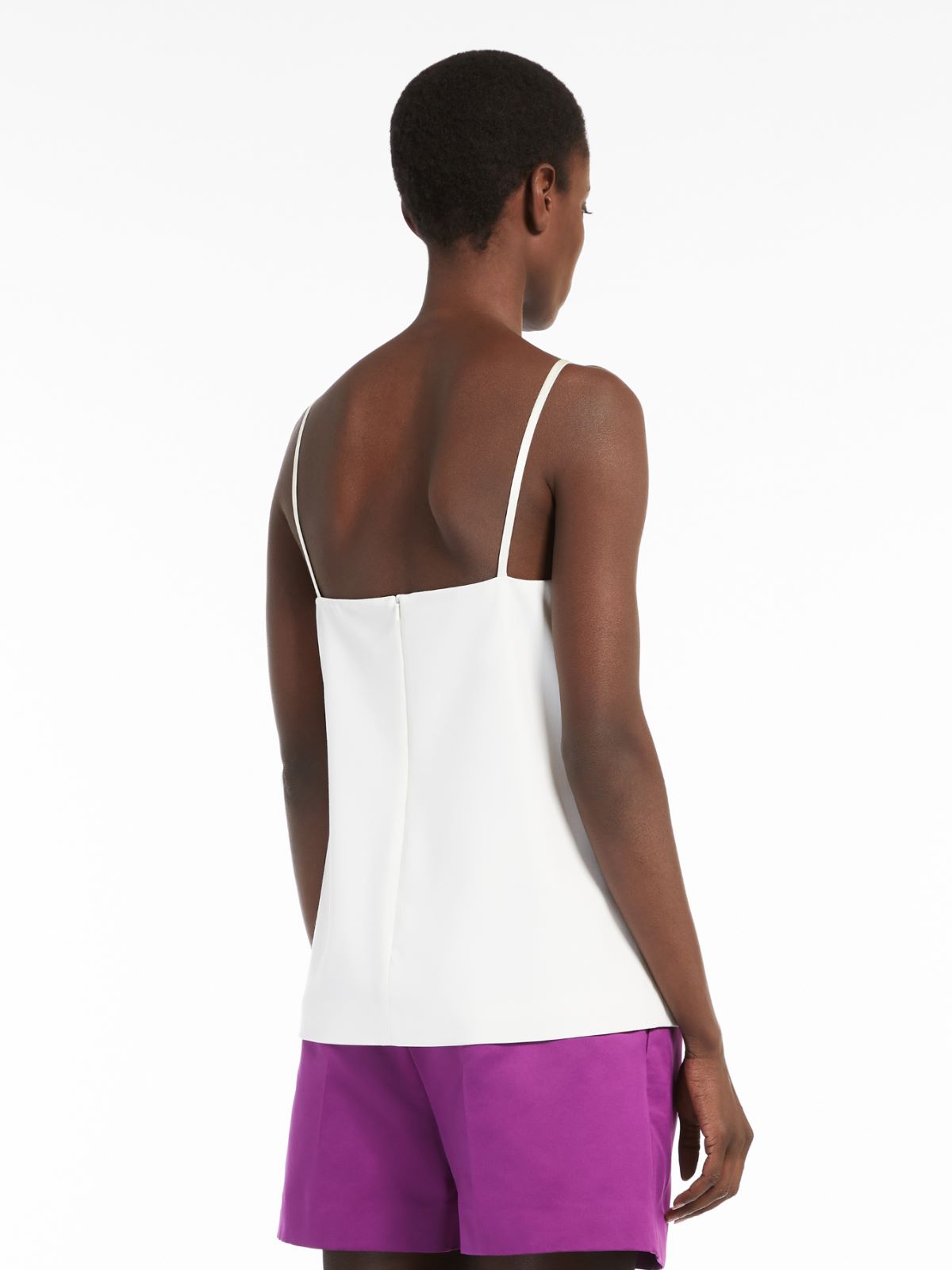 Granite-wool top - WHITE - Max Mara - 3