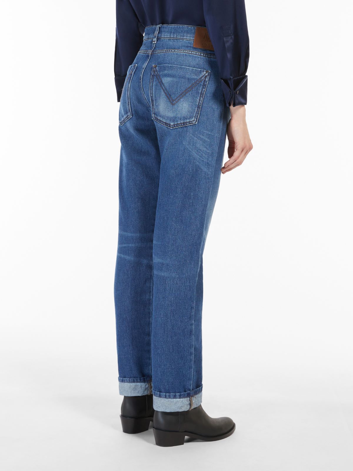Straight denim jeans - BLUE JEANS - Max Mara - 3