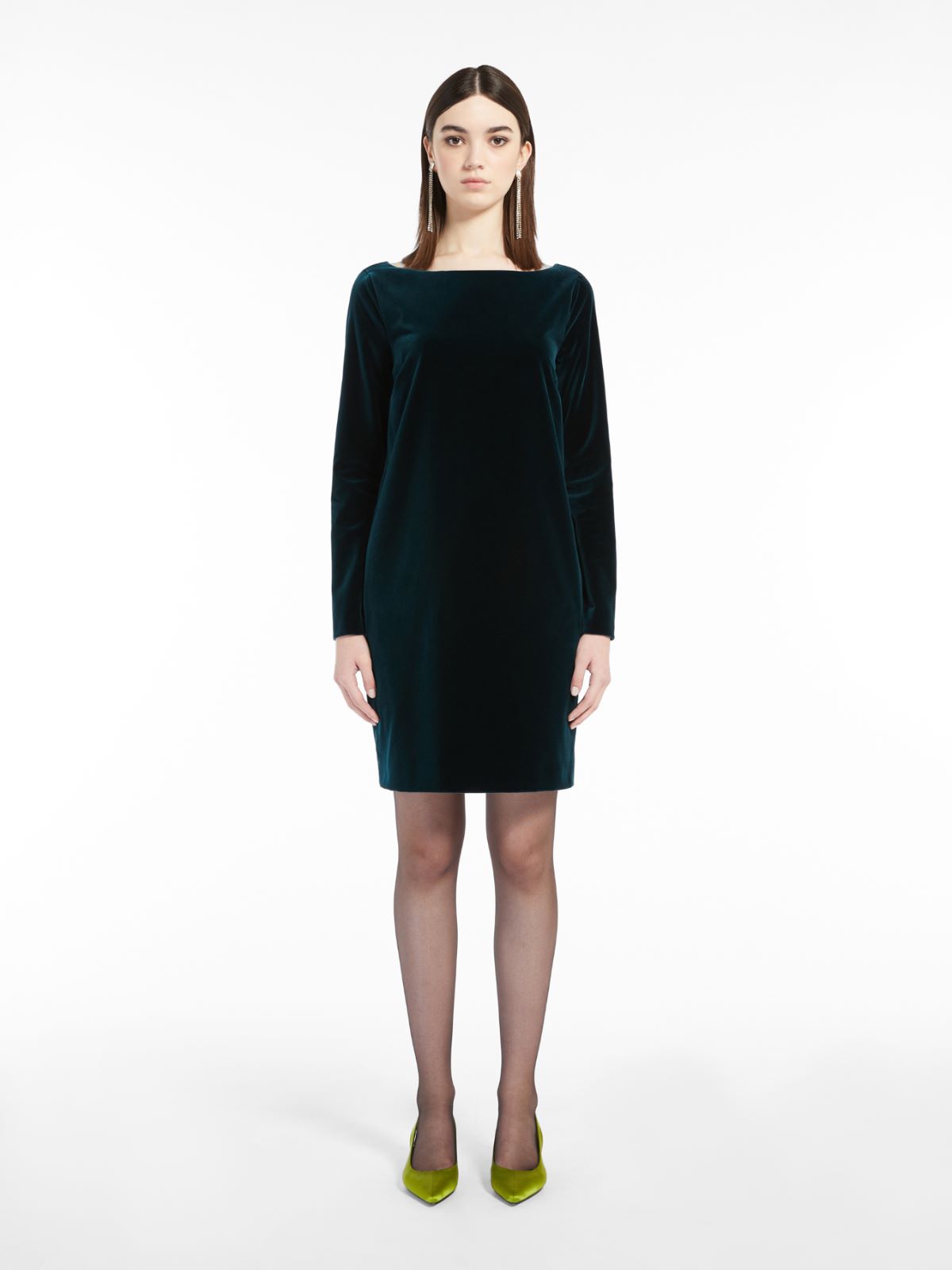 Velvet dress - DARK GREEN - Max Mara - 2