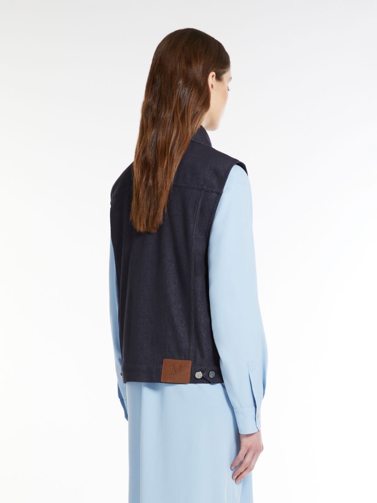 Denim gilet - ULTRAMARINE - Max Mara - 3