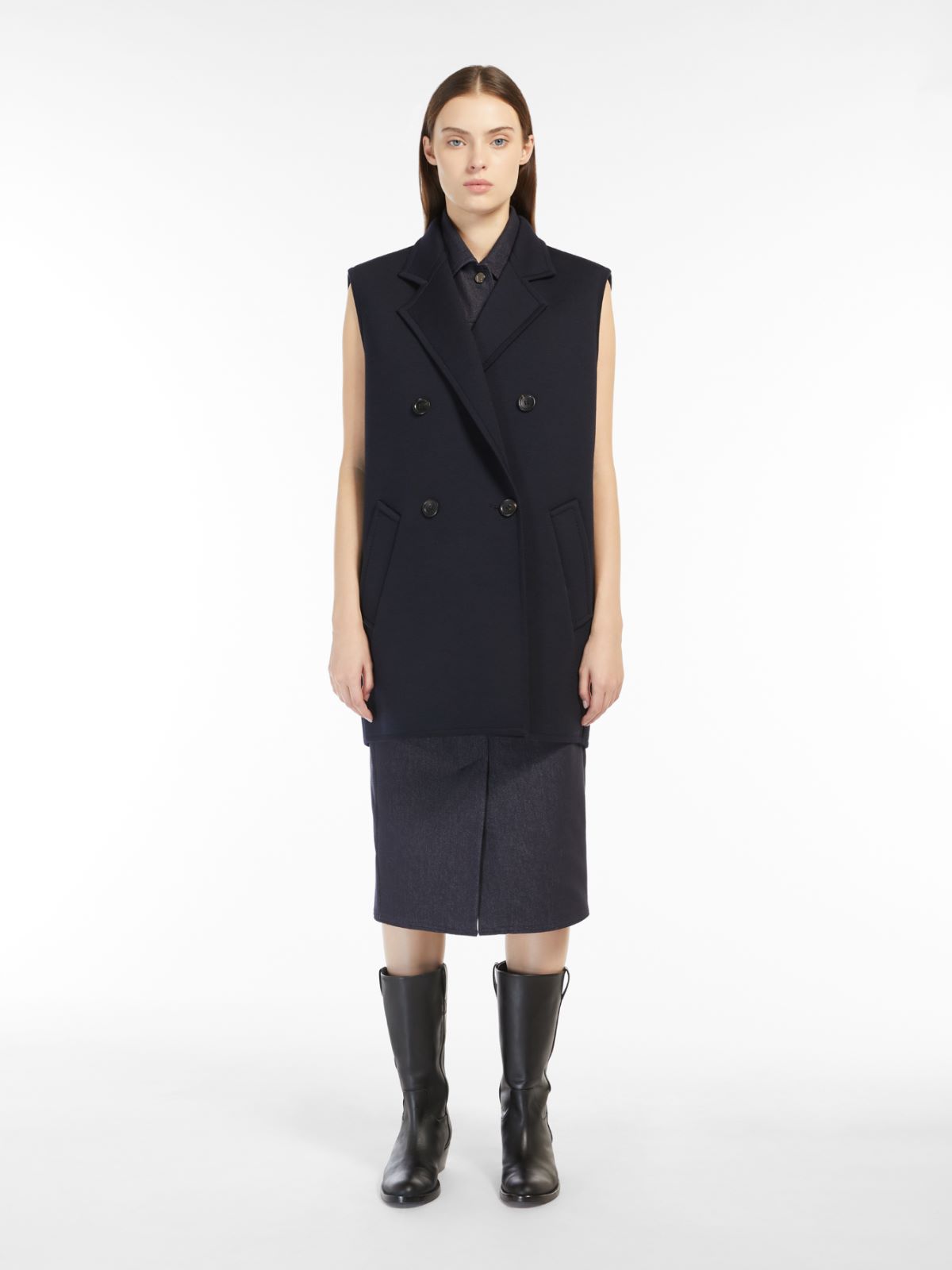 Wool gilet - ULTRAMARINE - Max Mara - 2