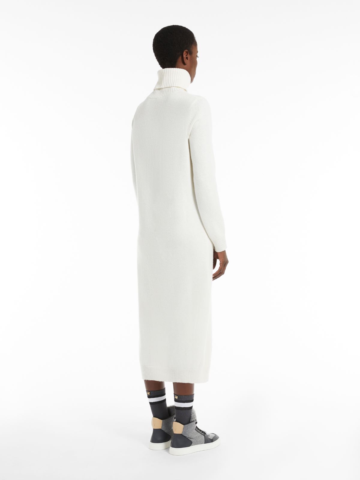 Wool and cashmere dress - SILK - Max Mara - 3