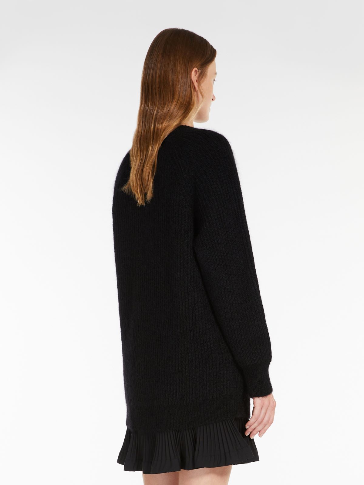 Wool and mohair pullover - BLACK - Max Mara - 3