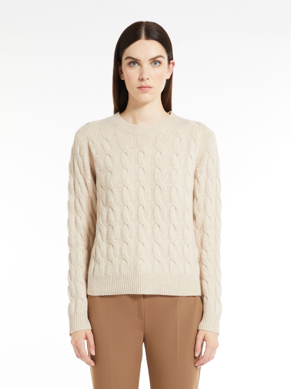 Cashmere jumper - BEIGE - Max Mara - 2