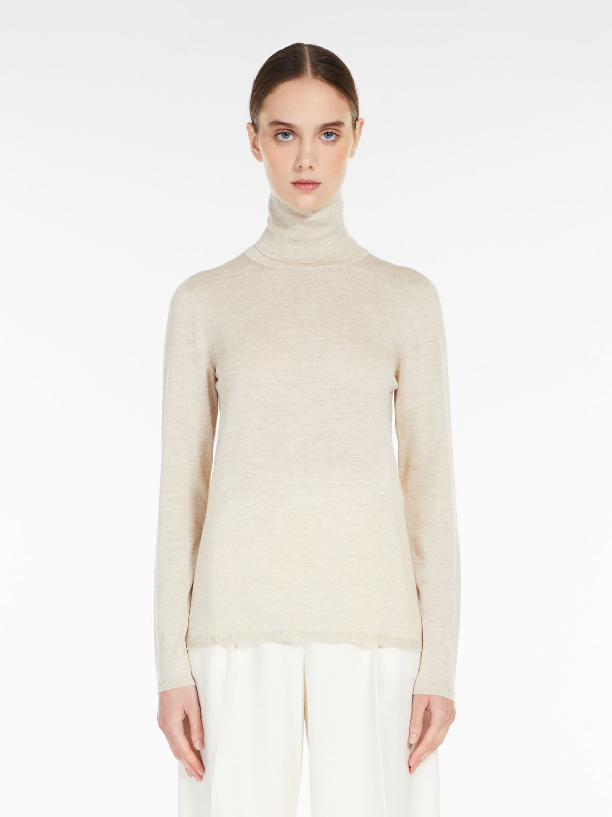 Wool turtleneck - ALBINO - Max Mara - 2