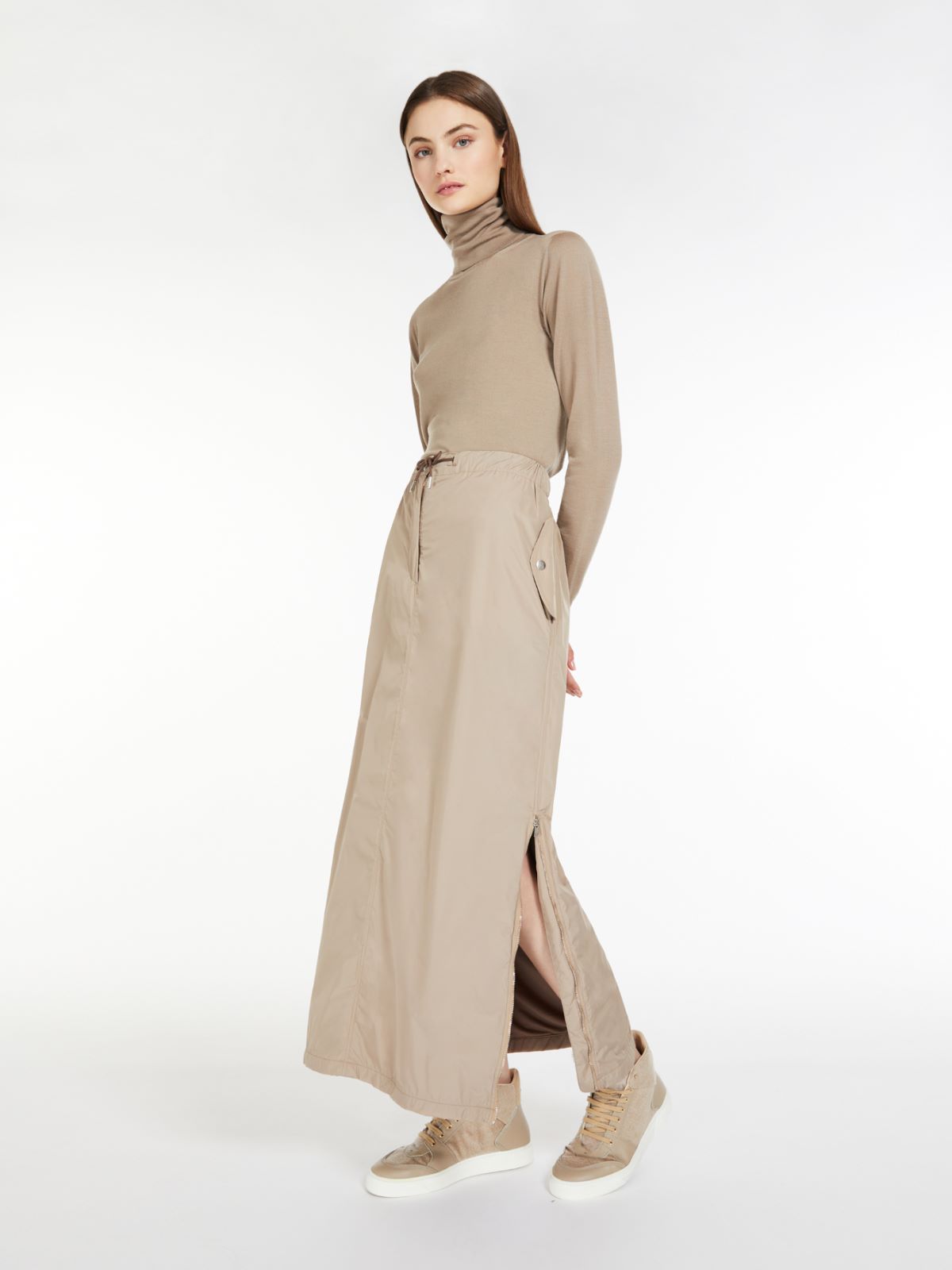 Wool turtleneck - HAZELNUT BROWN - Max Mara