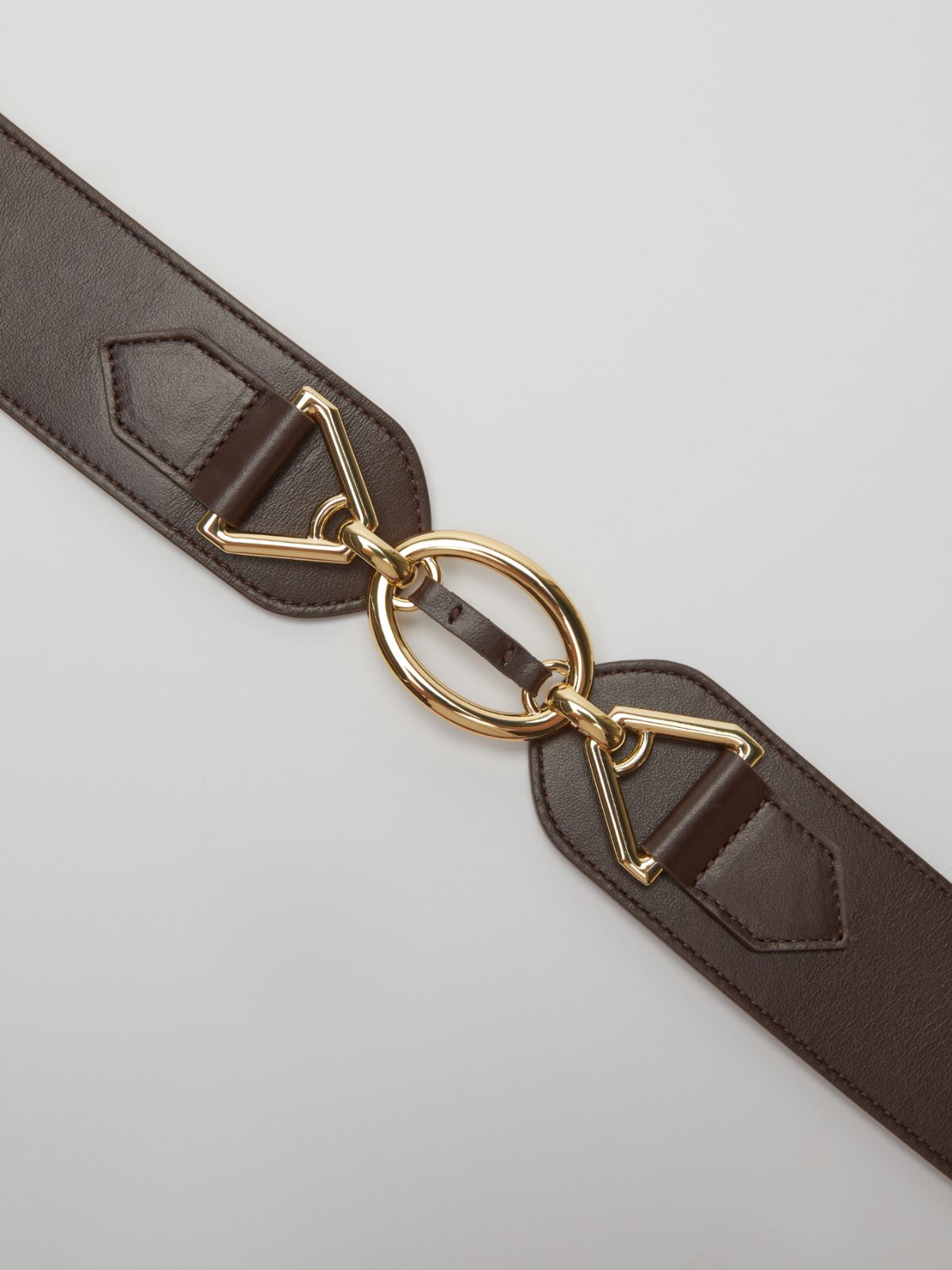 Gürtel aus Leder - BRAUN - Max Mara - 2