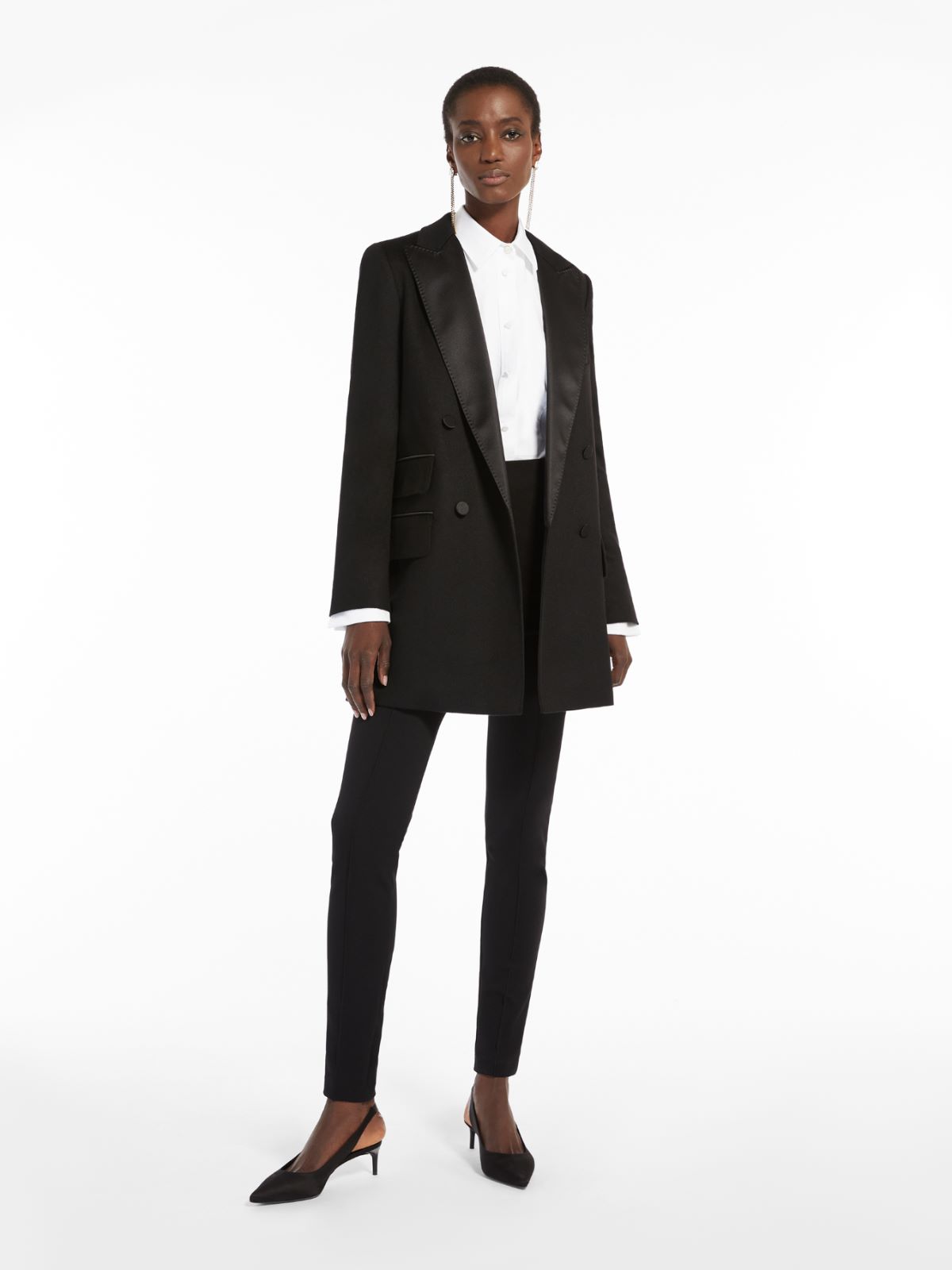 Technical-jersey trousers - BLACK - Max Mara