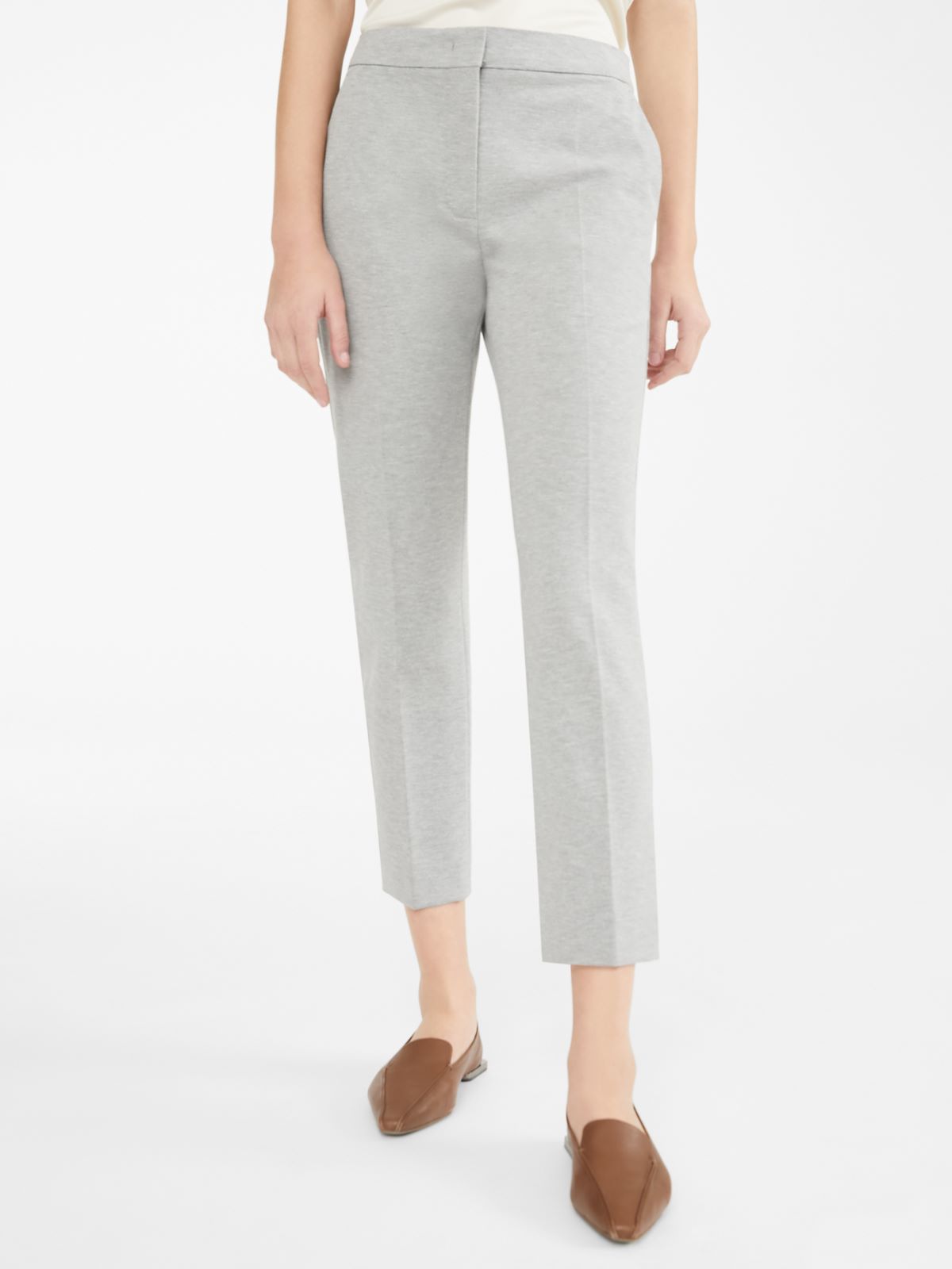 Viscose jersey trousers - LIGHT GREY - Max Mara - 2