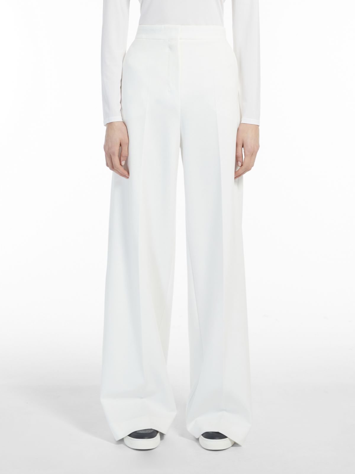 Viscose jersey trousers - SILK - Max Mara - 2
