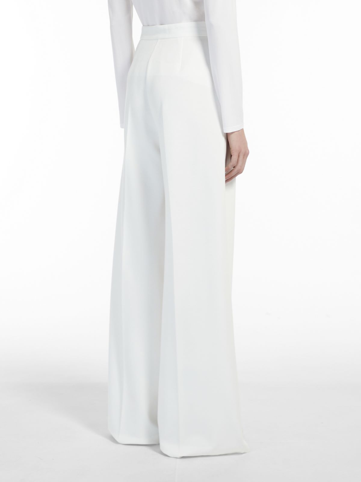 Viscose jersey trousers - SILK - Max Mara - 3