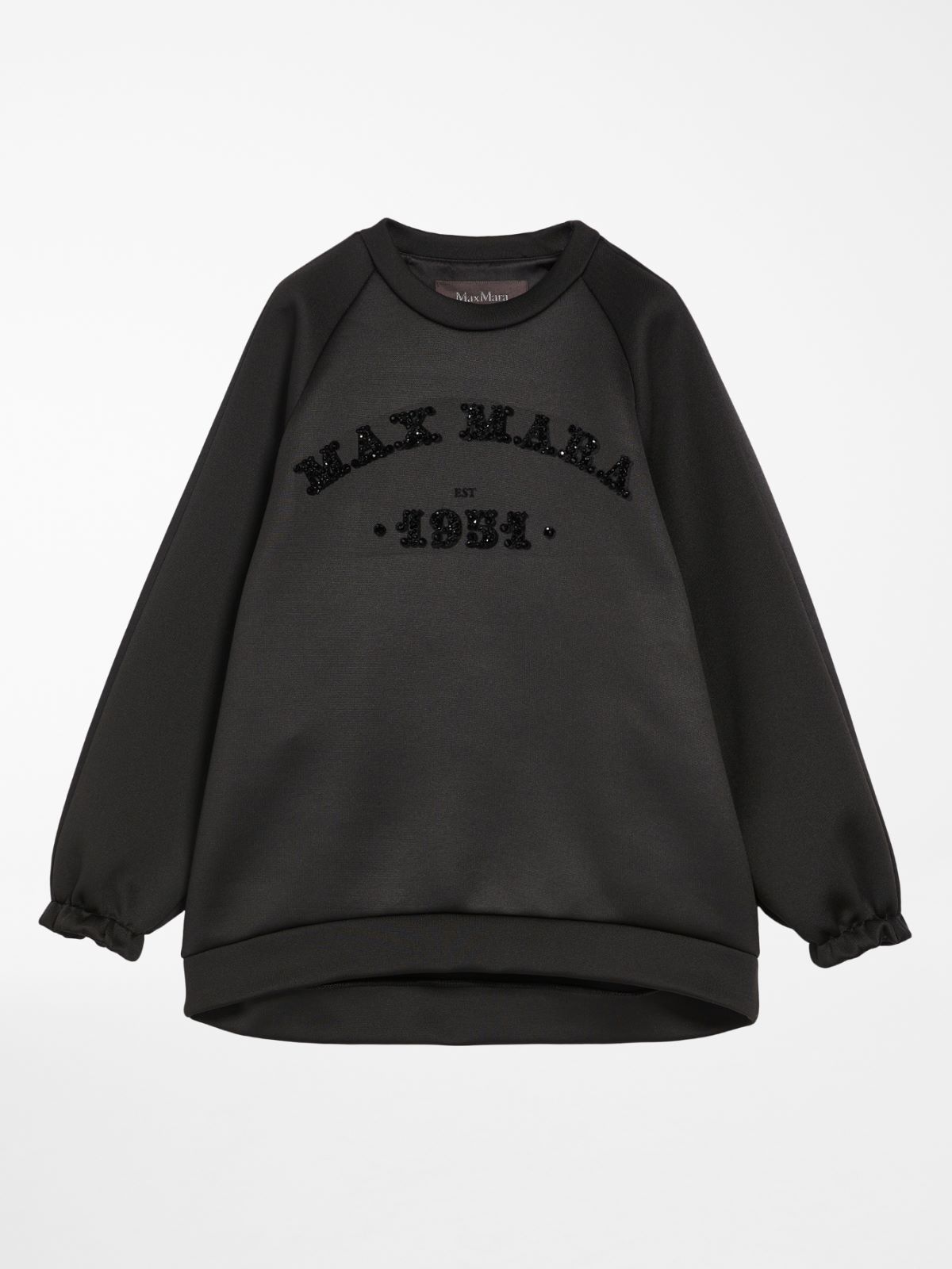 S Max Mara Visiera Oversized Sweatshirt In Cotton Jersey 2529946011600 001