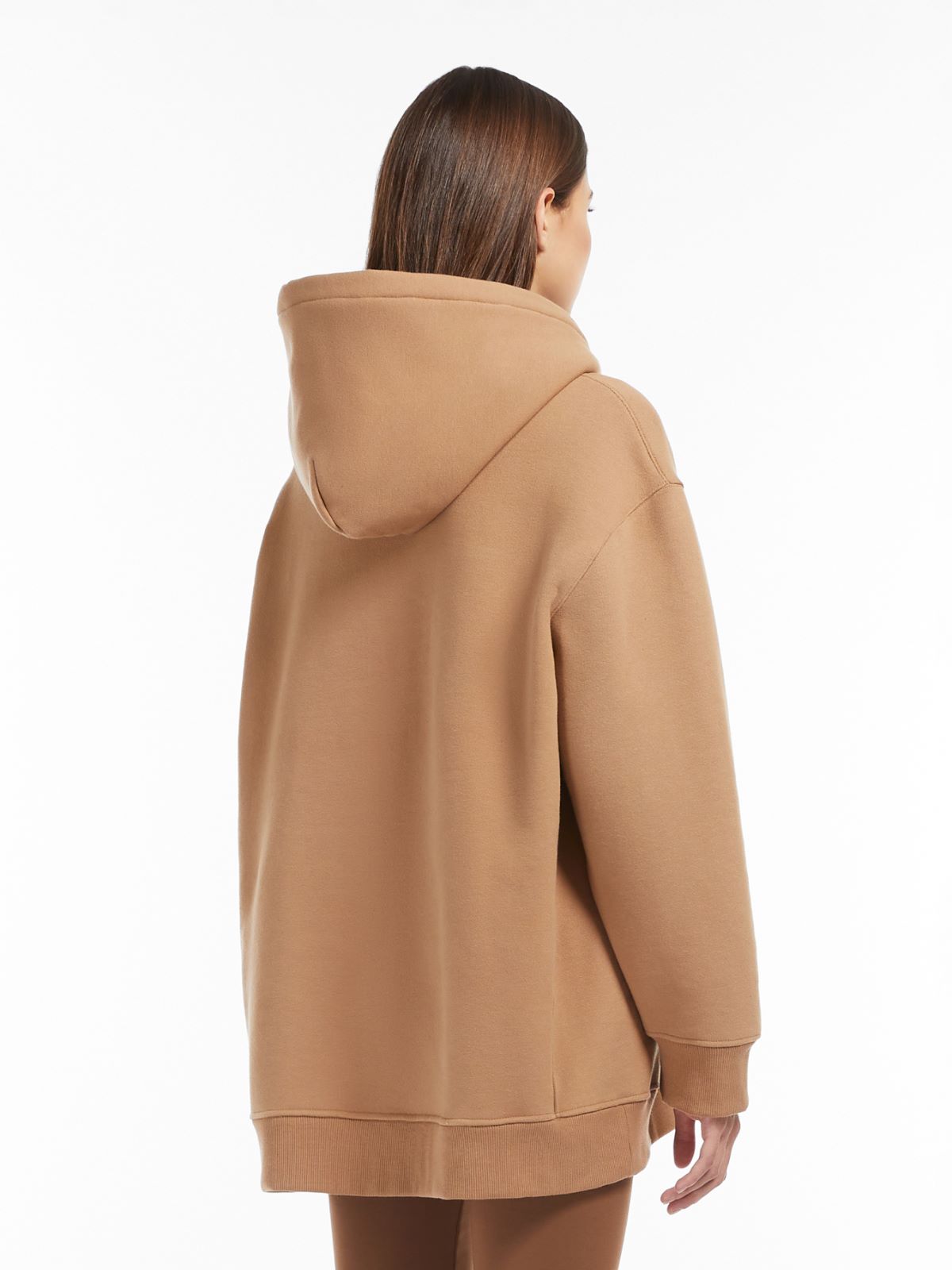 Cotton sweatshirt - CAMEL - Max Mara - 3