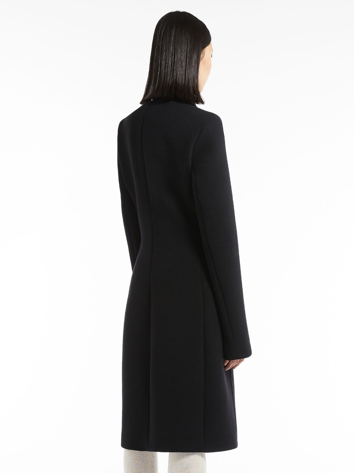 Cappotto in lana stretch - NERO - Max Mara - 3