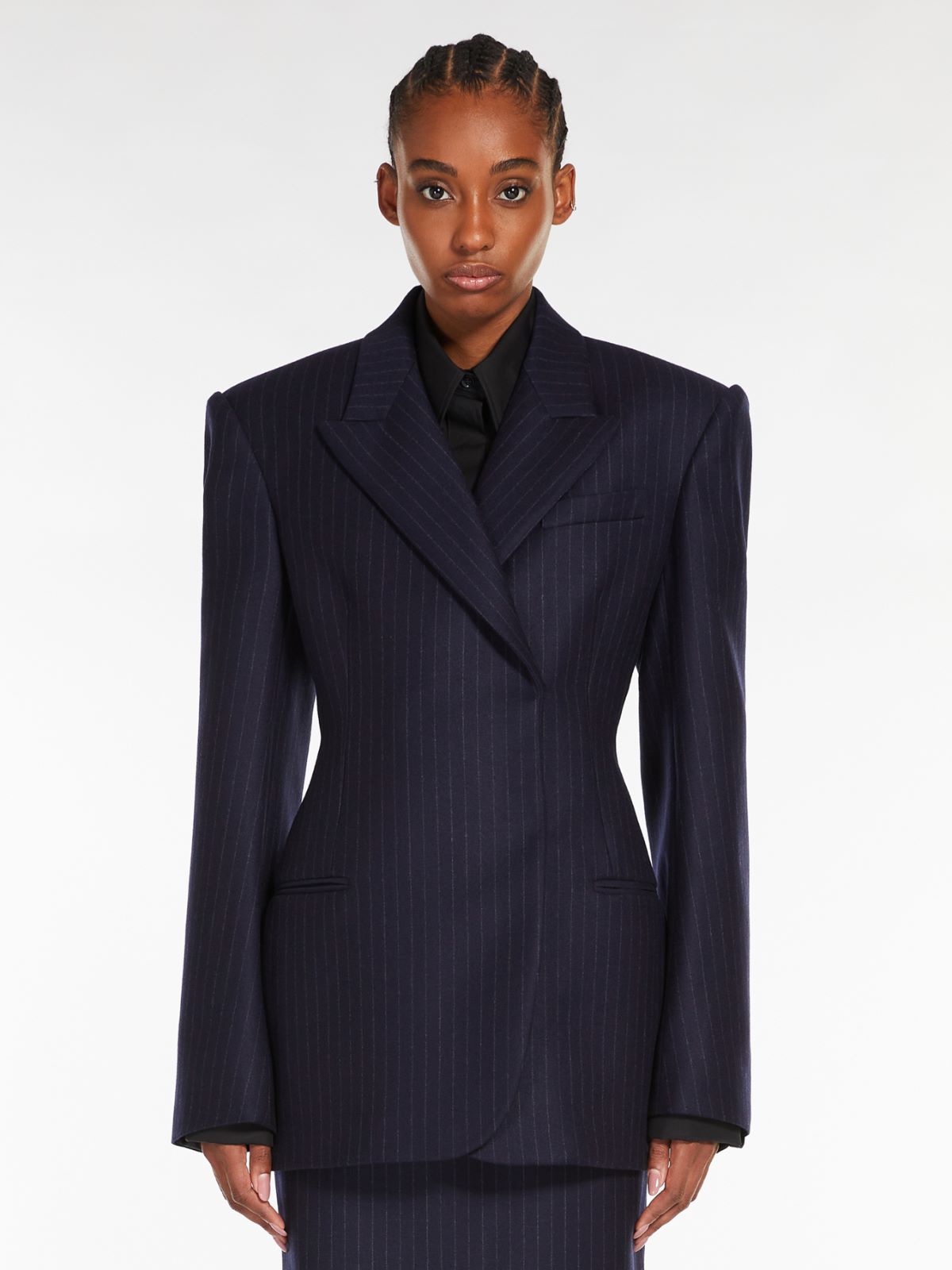 Tailored blazer - MIDNIGHTBLUE - Max Mara - 2