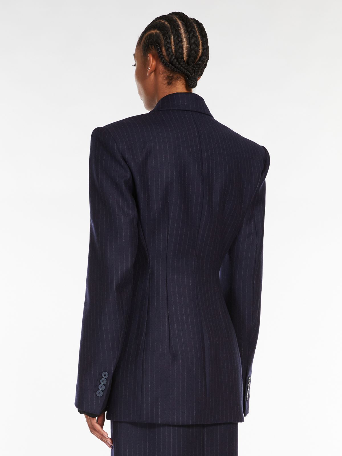 Tailored blazer - MIDNIGHTBLUE - Max Mara - 3