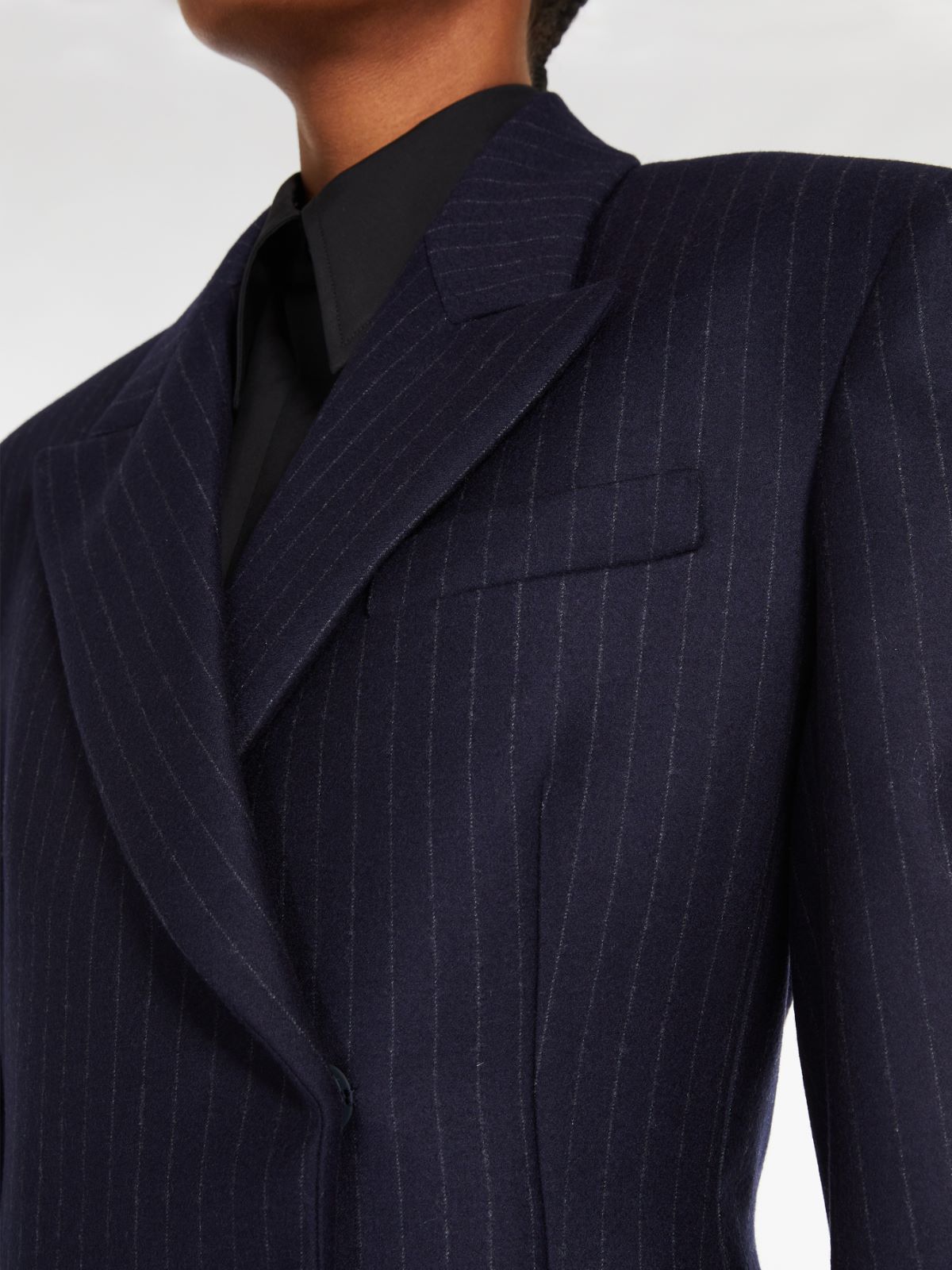Tailored blazer - MIDNIGHTBLUE - Max Mara - 4