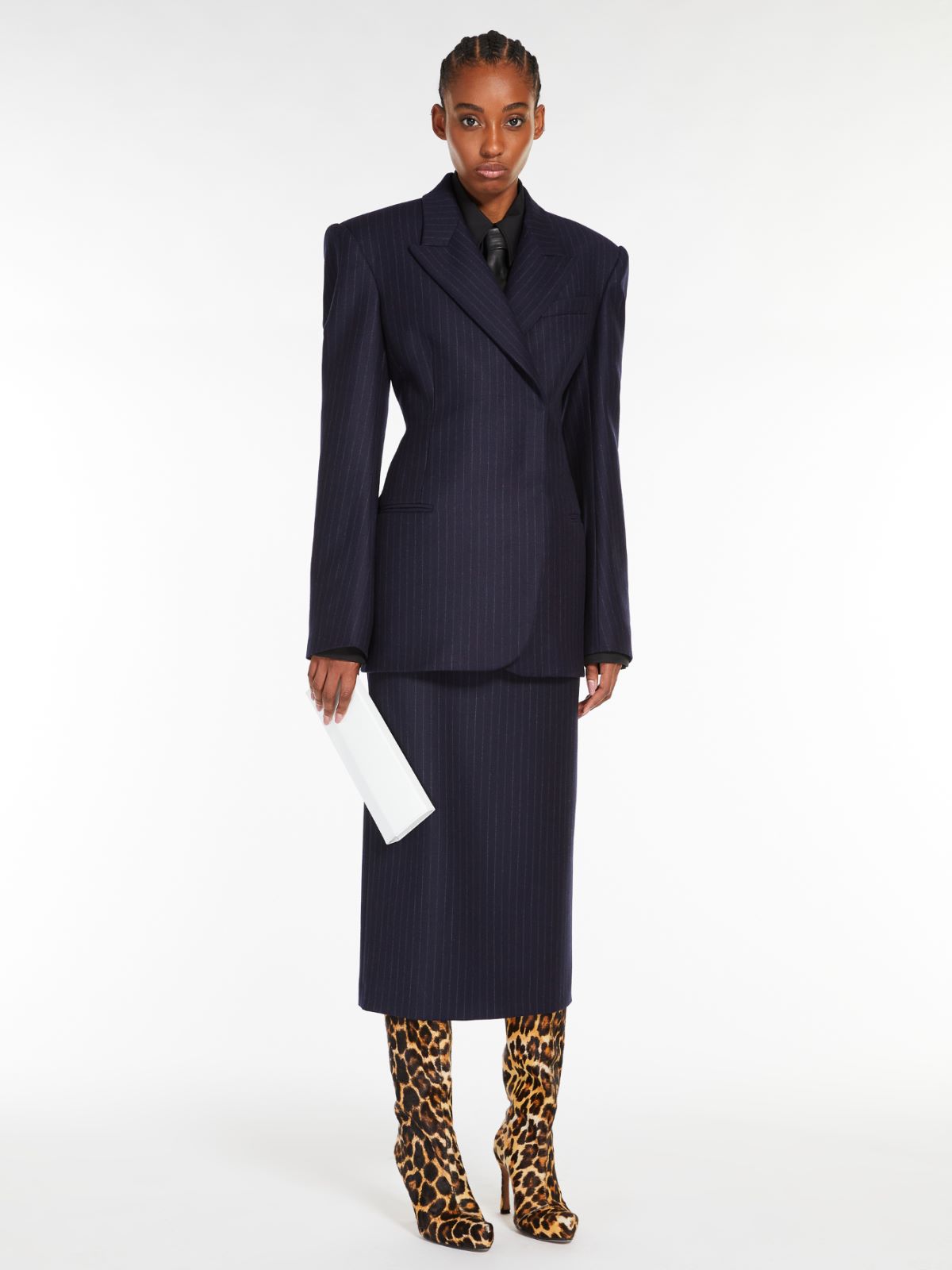 Tailored blazer - MIDNIGHTBLUE - Max Mara
