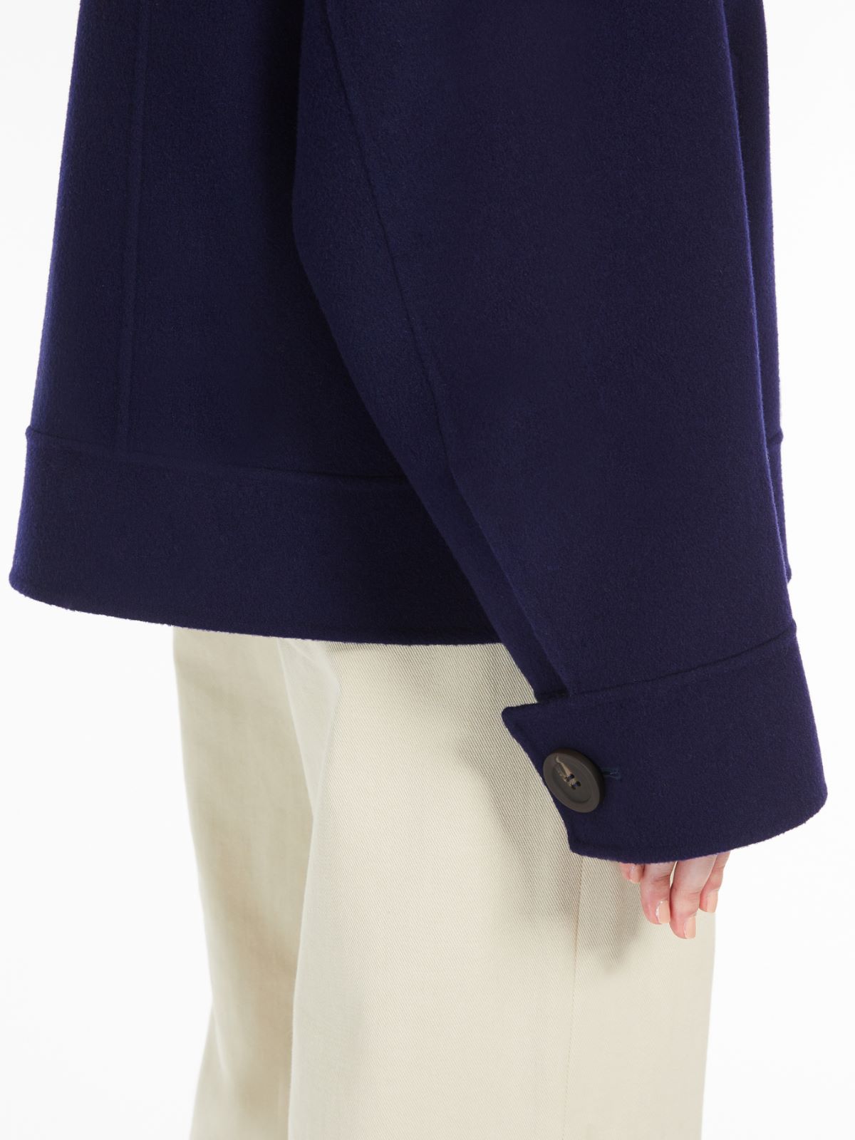Oversized wool jacket - ULTRAMARINE - Max Mara - 5