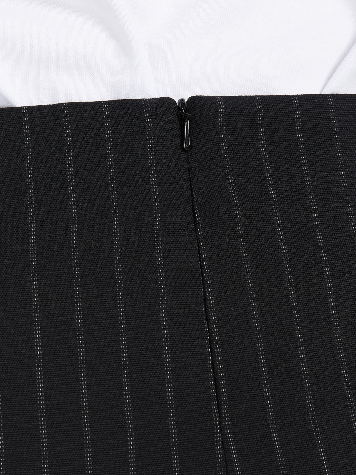 Pencil skirt with draping - BLACK - Max Mara - 5