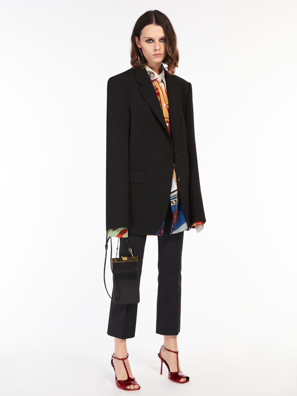 Flared trousers - BLACK - Max Mara