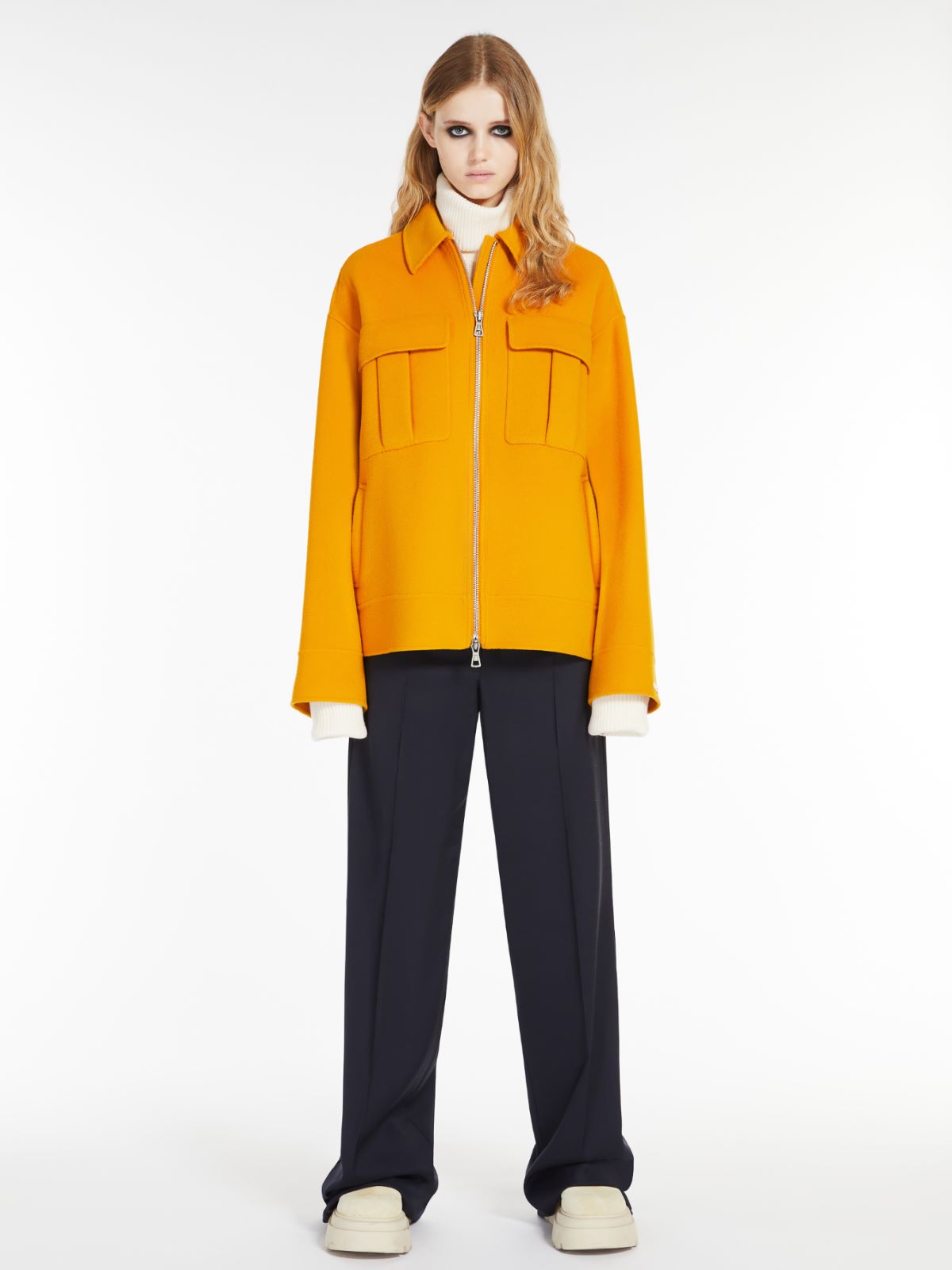 Palazzo trousers - MIDNIGHTBLUE - Max Mara