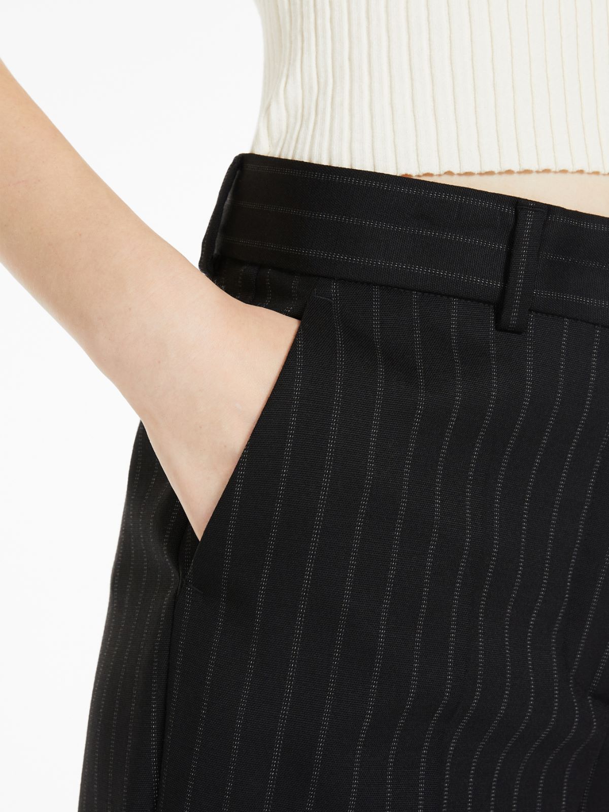 Flared trousers - BLACK - Max Mara - 4