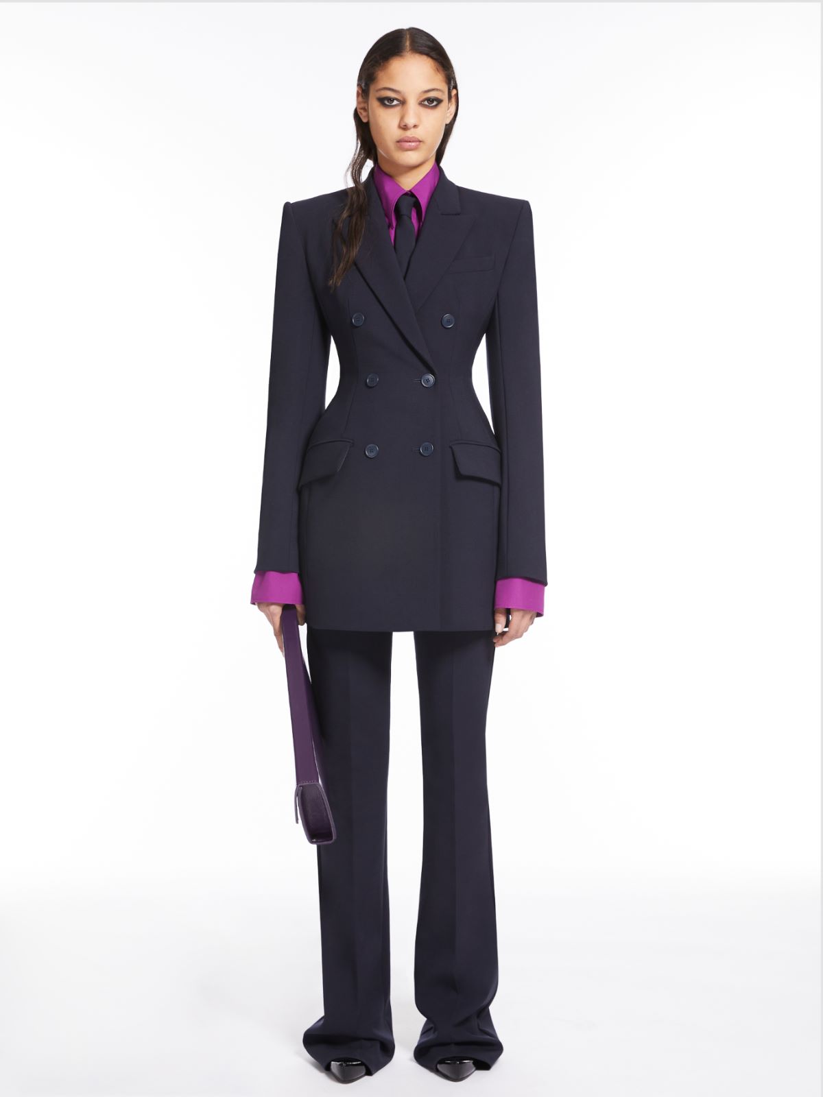 Cotton poplin shirt - CYCLAMEN - Max Mara