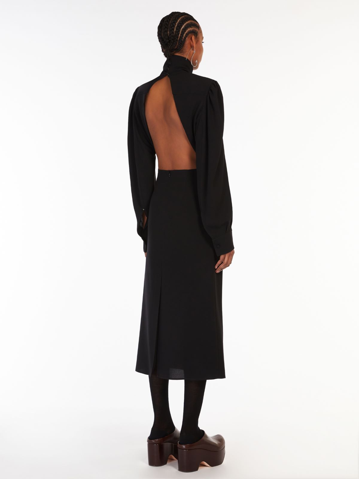Long dress - BLACK - Max Mara - 3