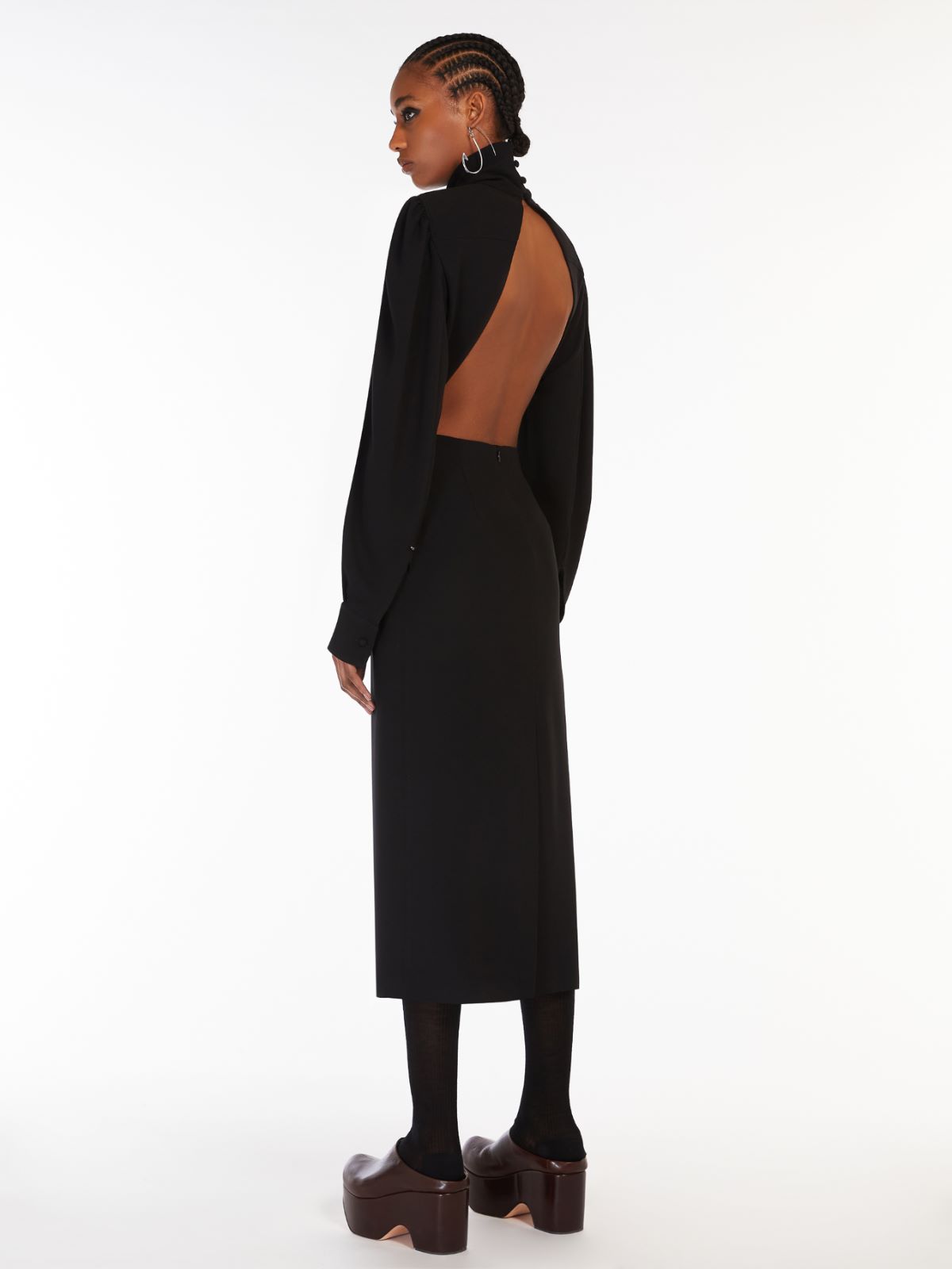 Long dress - BLACK - Max Mara