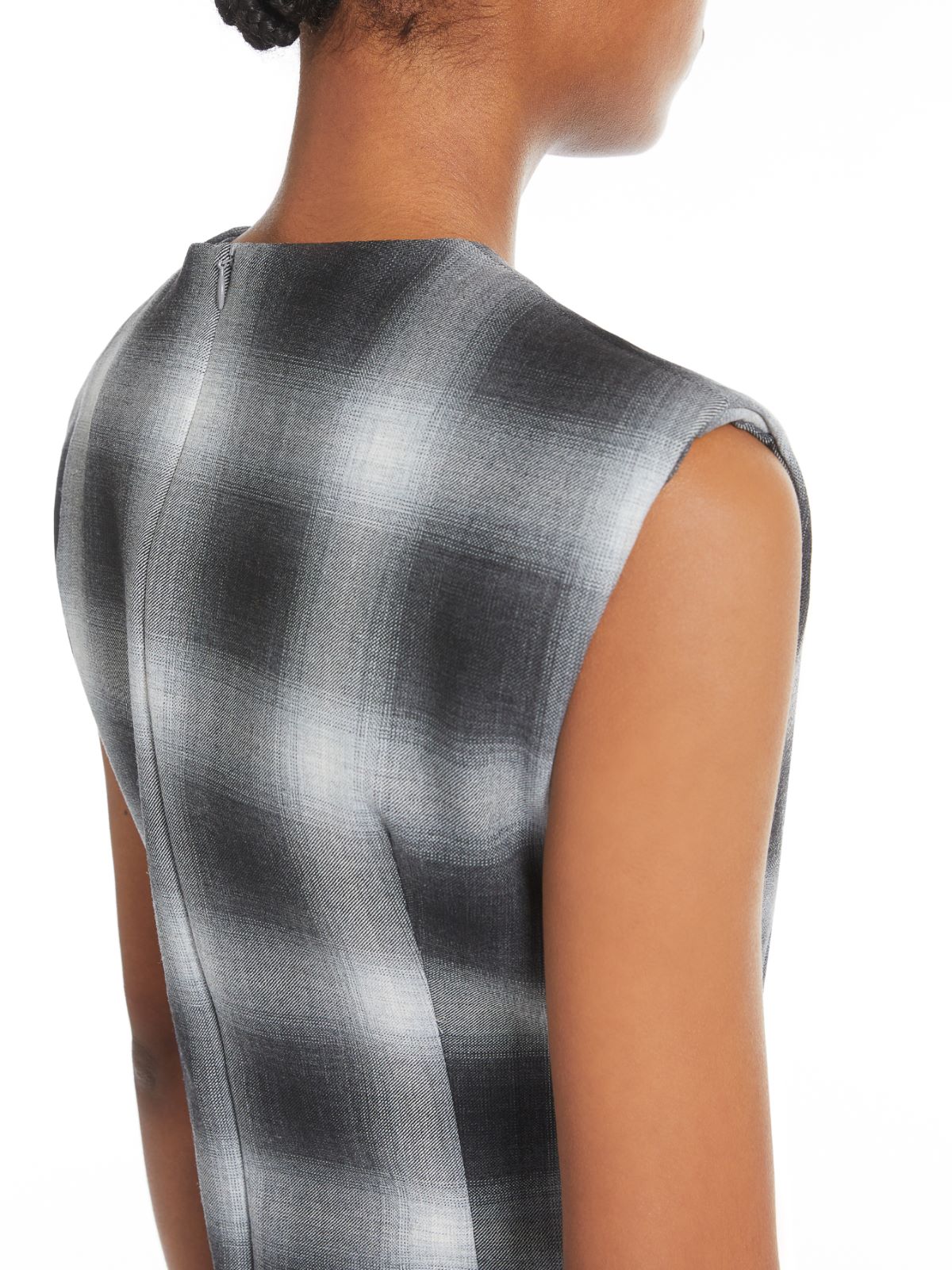Short sheath dress - MEDIUM GREY - Max Mara - 4
