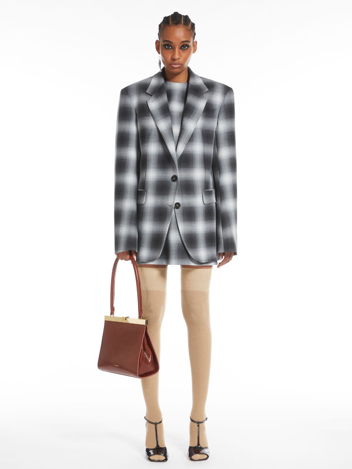 Short sheath dress - MEDIUM GREY - Max Mara