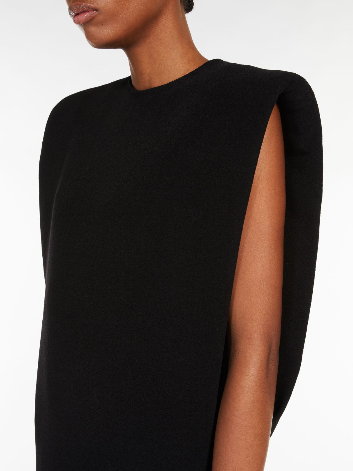 Long dress with slit - BLACK - Max Mara - 4