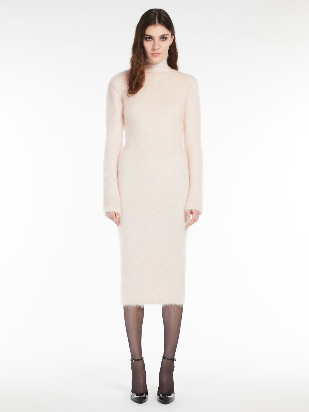 Long mohair dress - PINK - Max Mara - 2